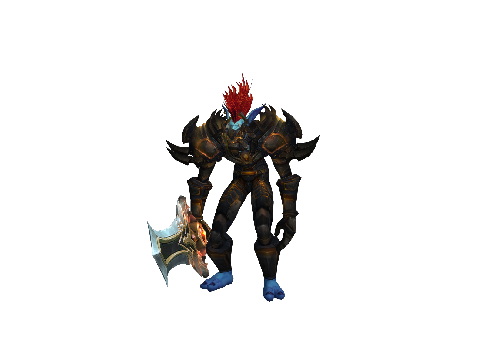 Bollsoborn 3D character render