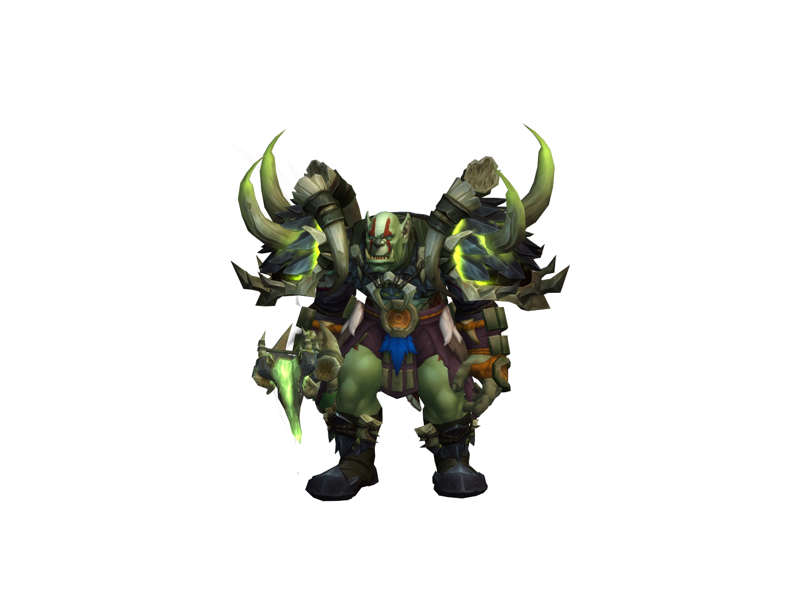 Menordafe 3D character render