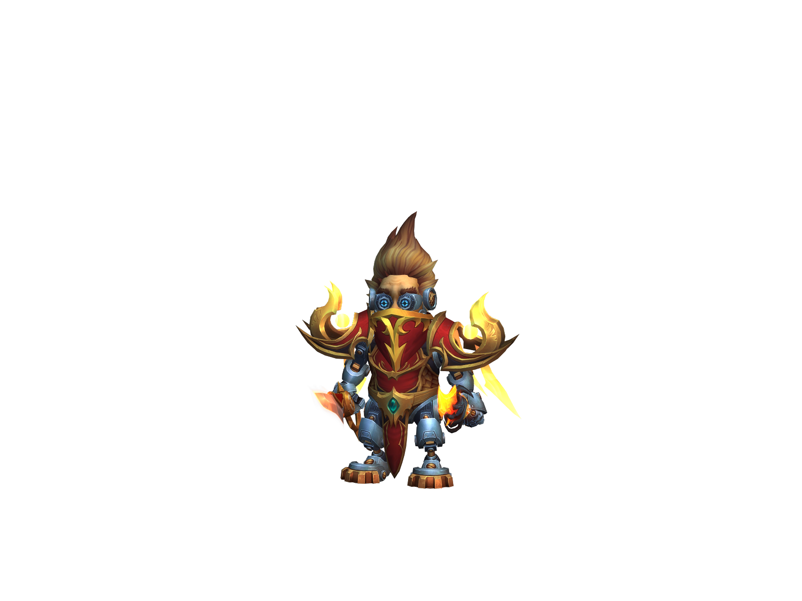 Tricio 3D character render