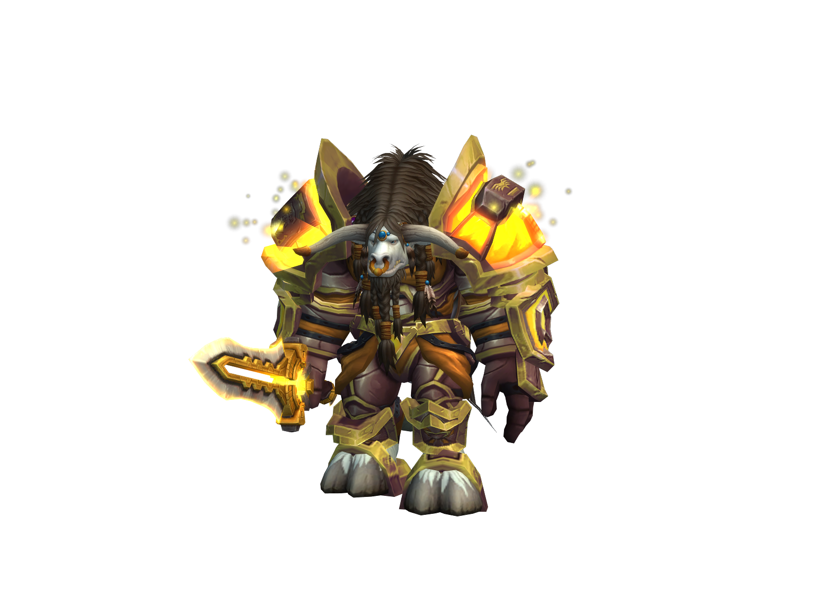 Hornsagrado 3D character render