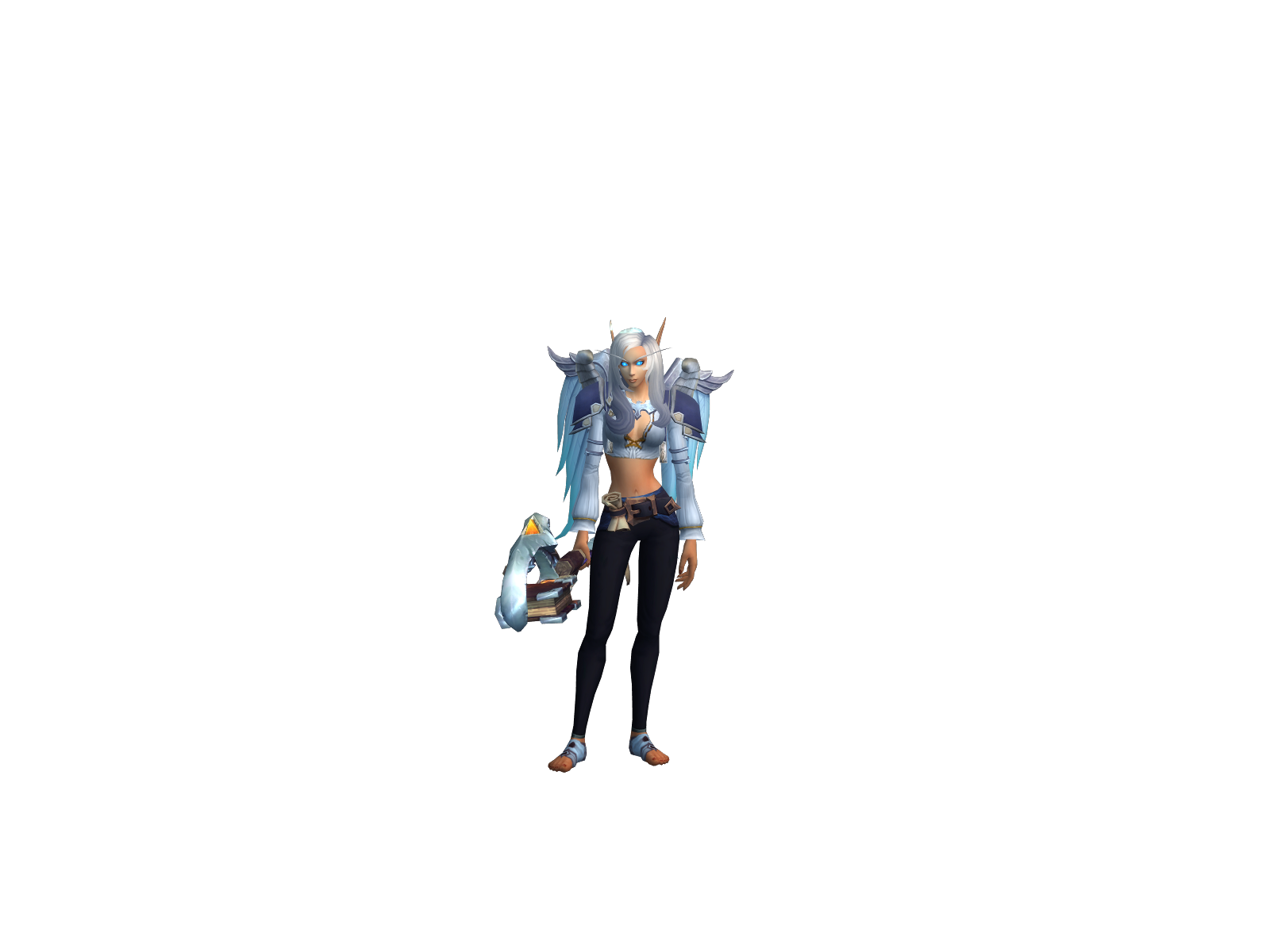 Unni 3D character render