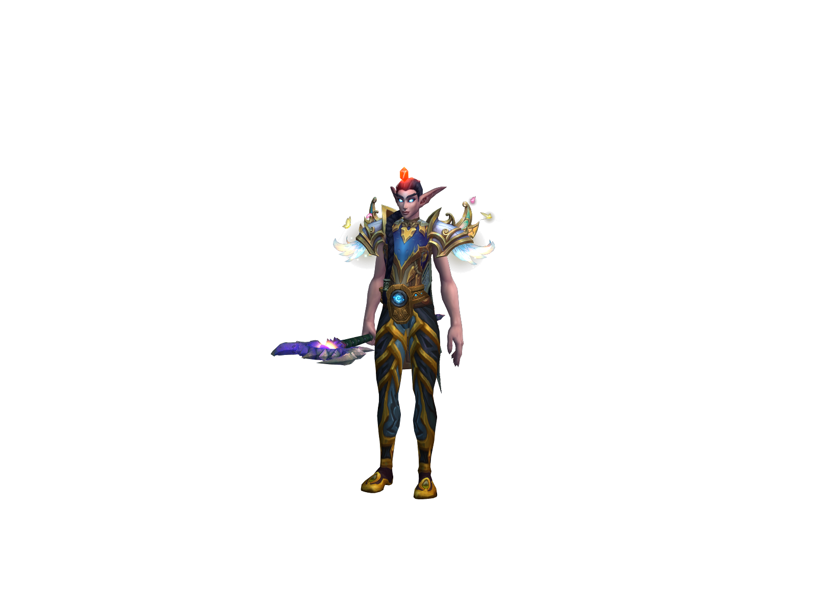 Superninja 3D character render
