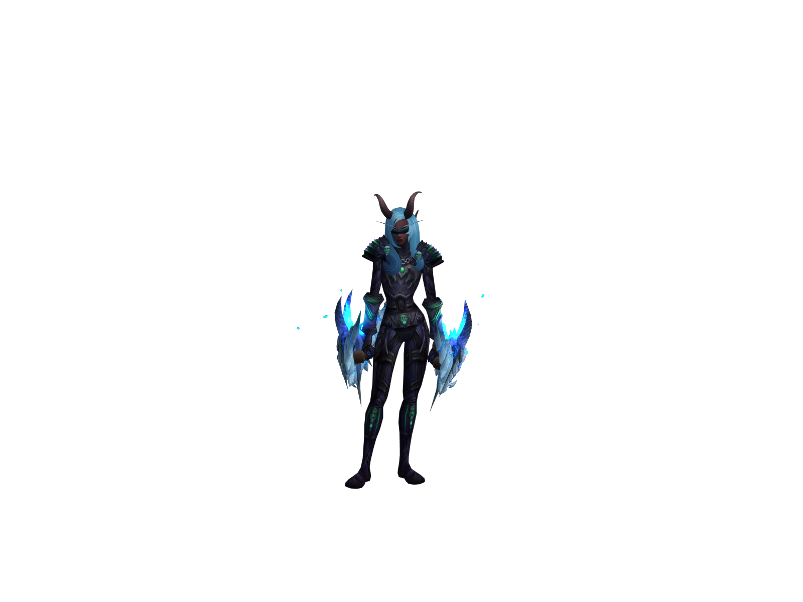 Diabløø 3D character render