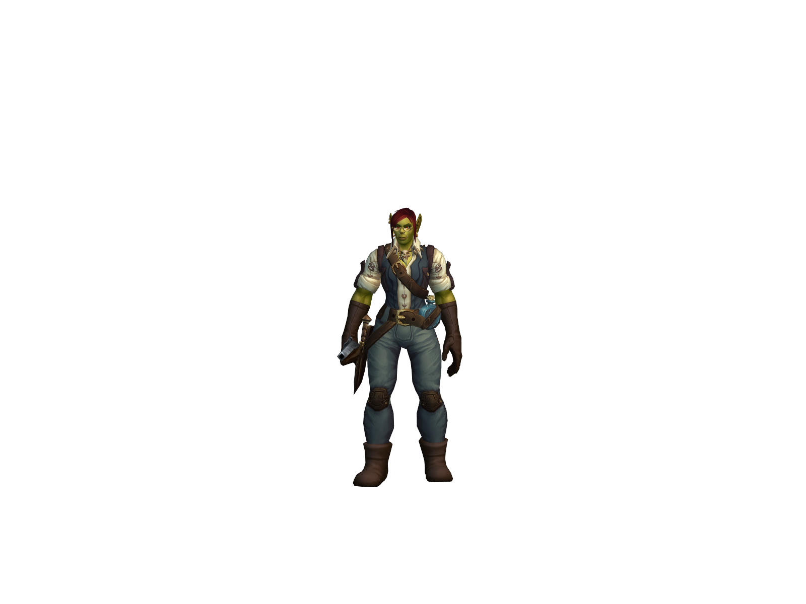 Malki 3D character render