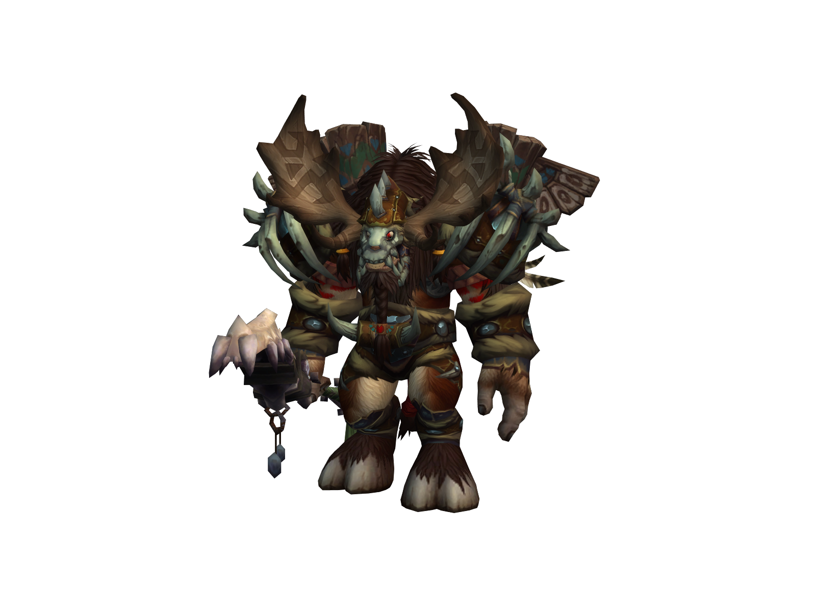 Coomassie 3D character render
