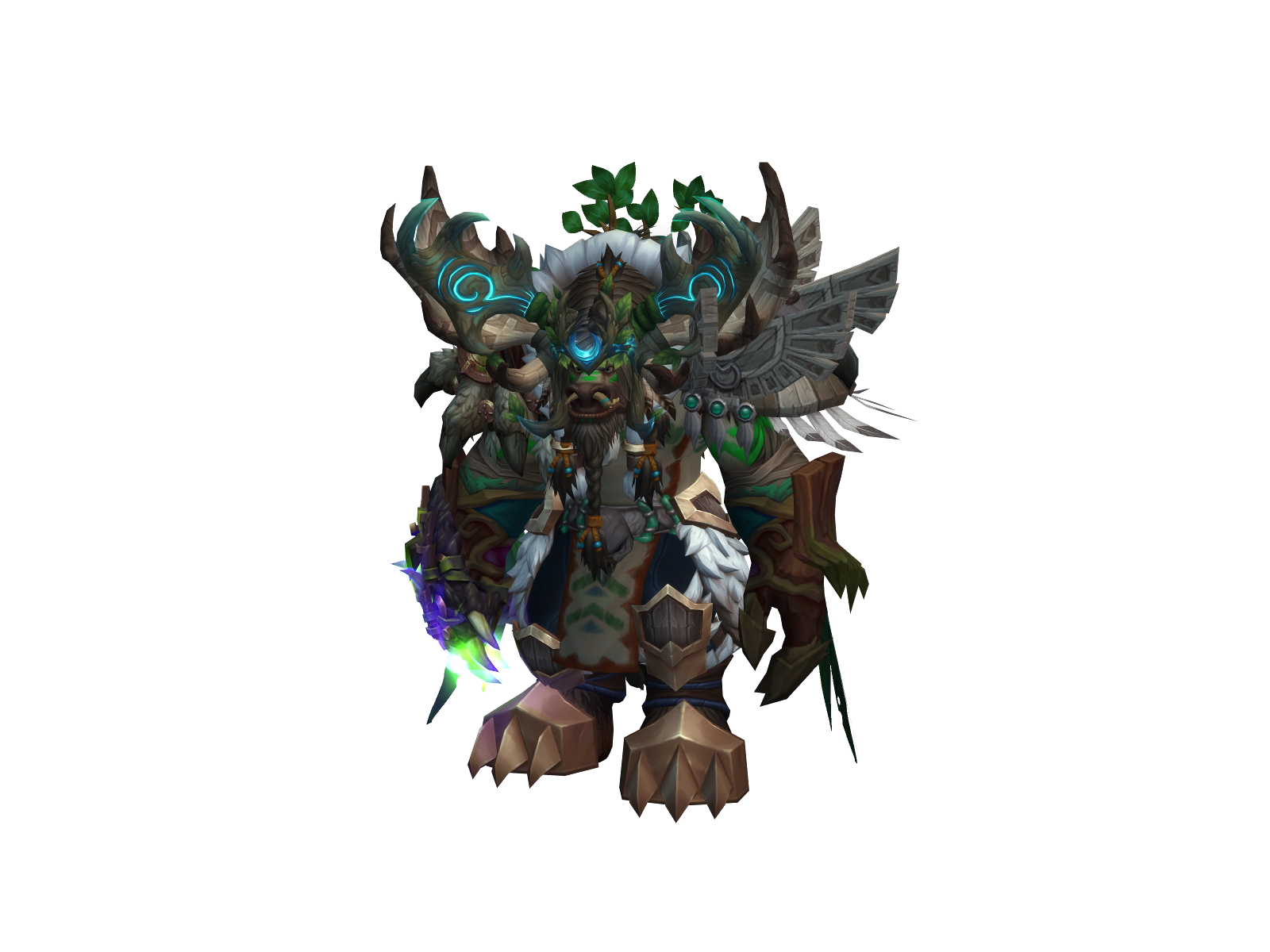 Moozbergen 3D character render