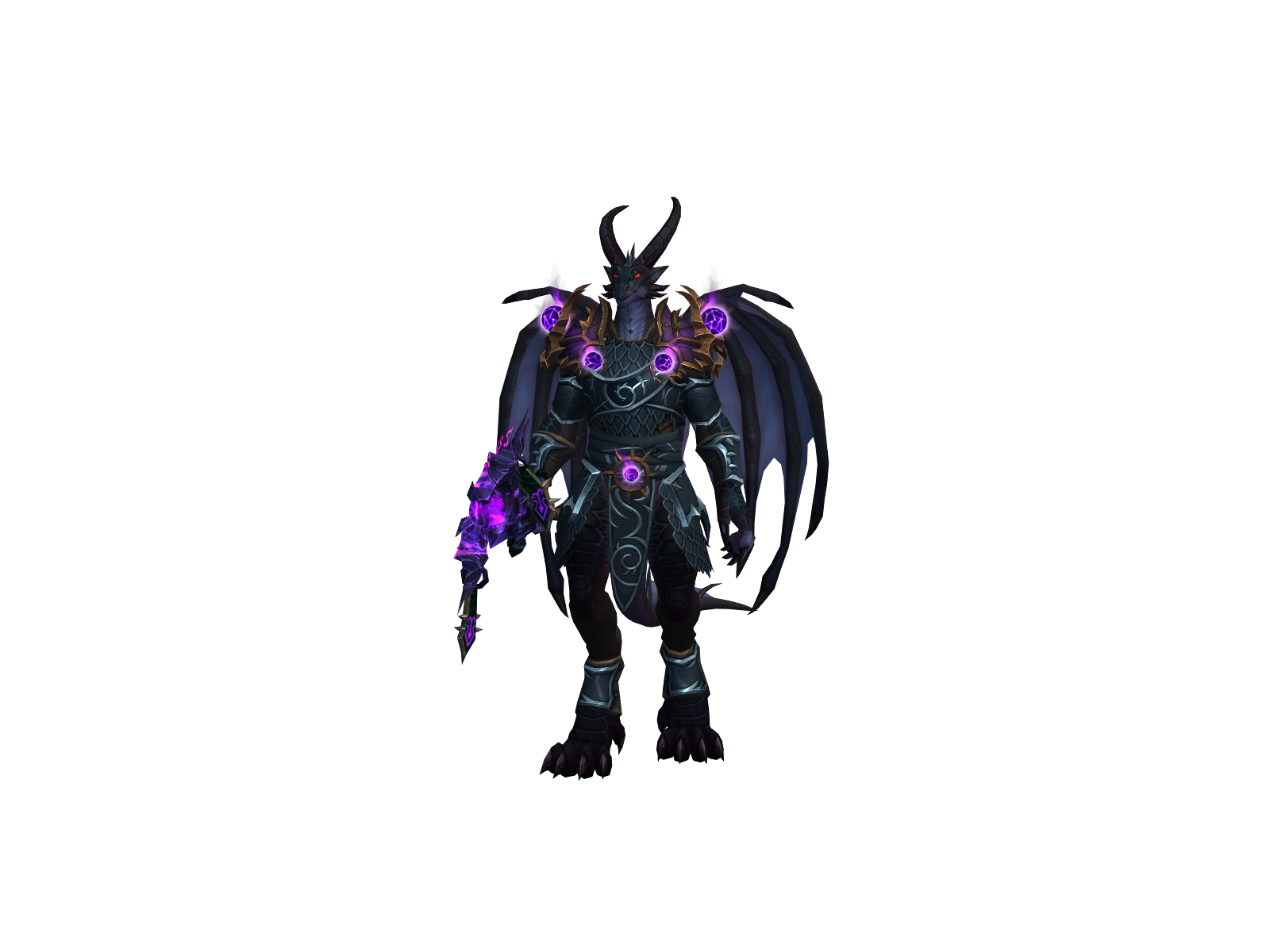 Nyxdrath 3D character render