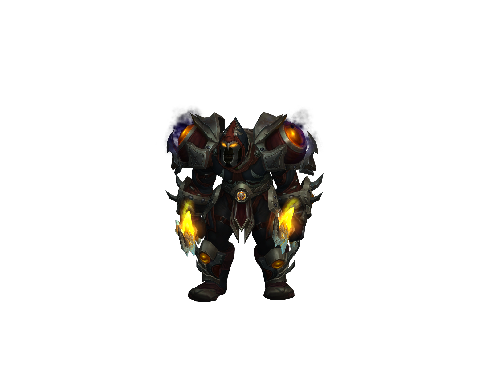 Assaltante 3D character render