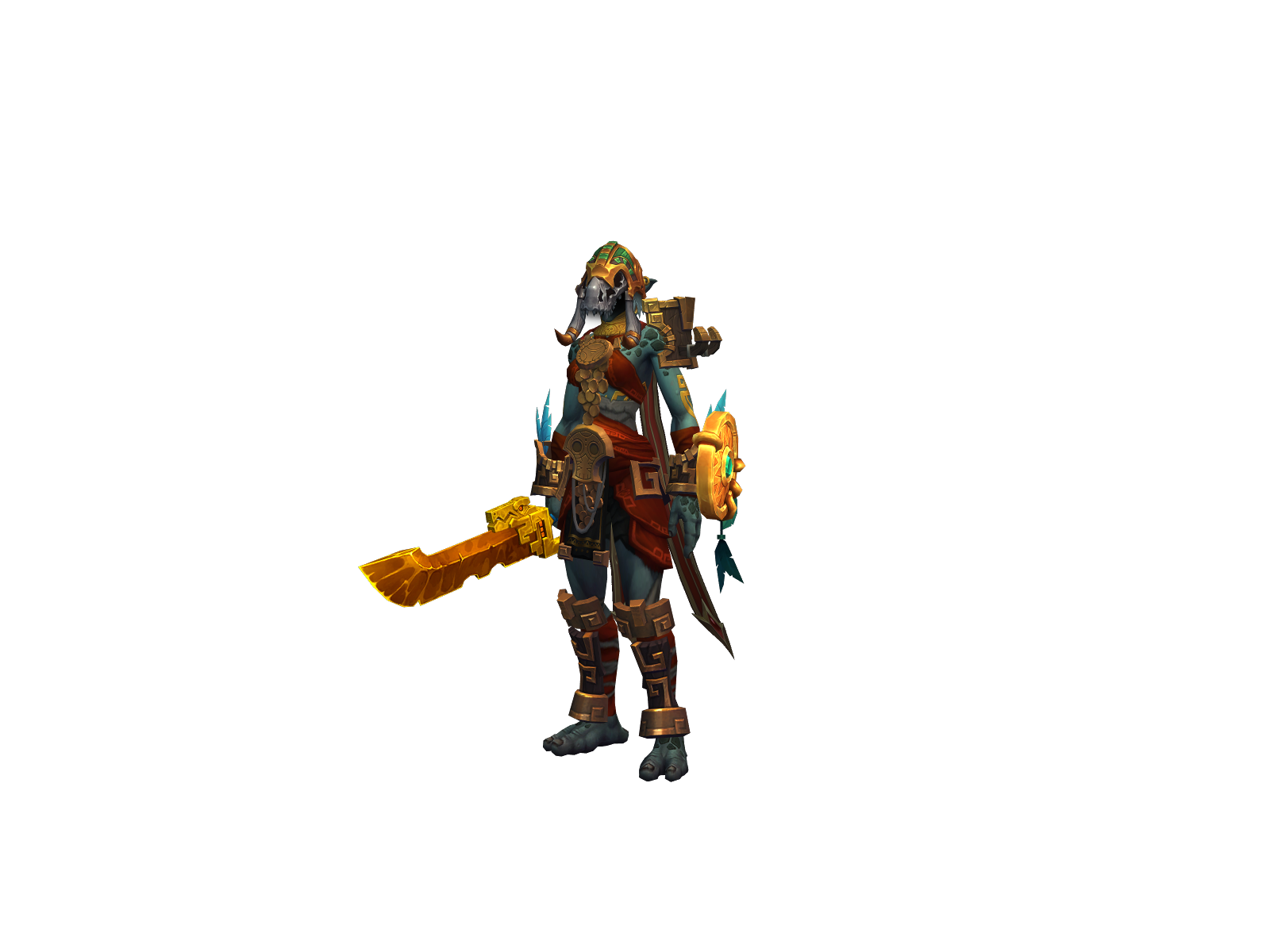 Héliios 3D character render