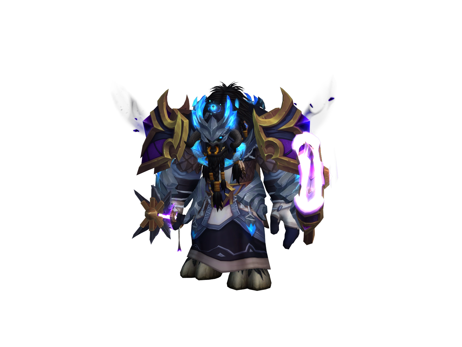 Elemeupau 3D character render