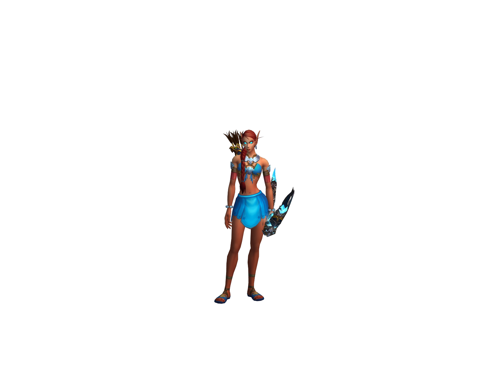 Prika 3D character render