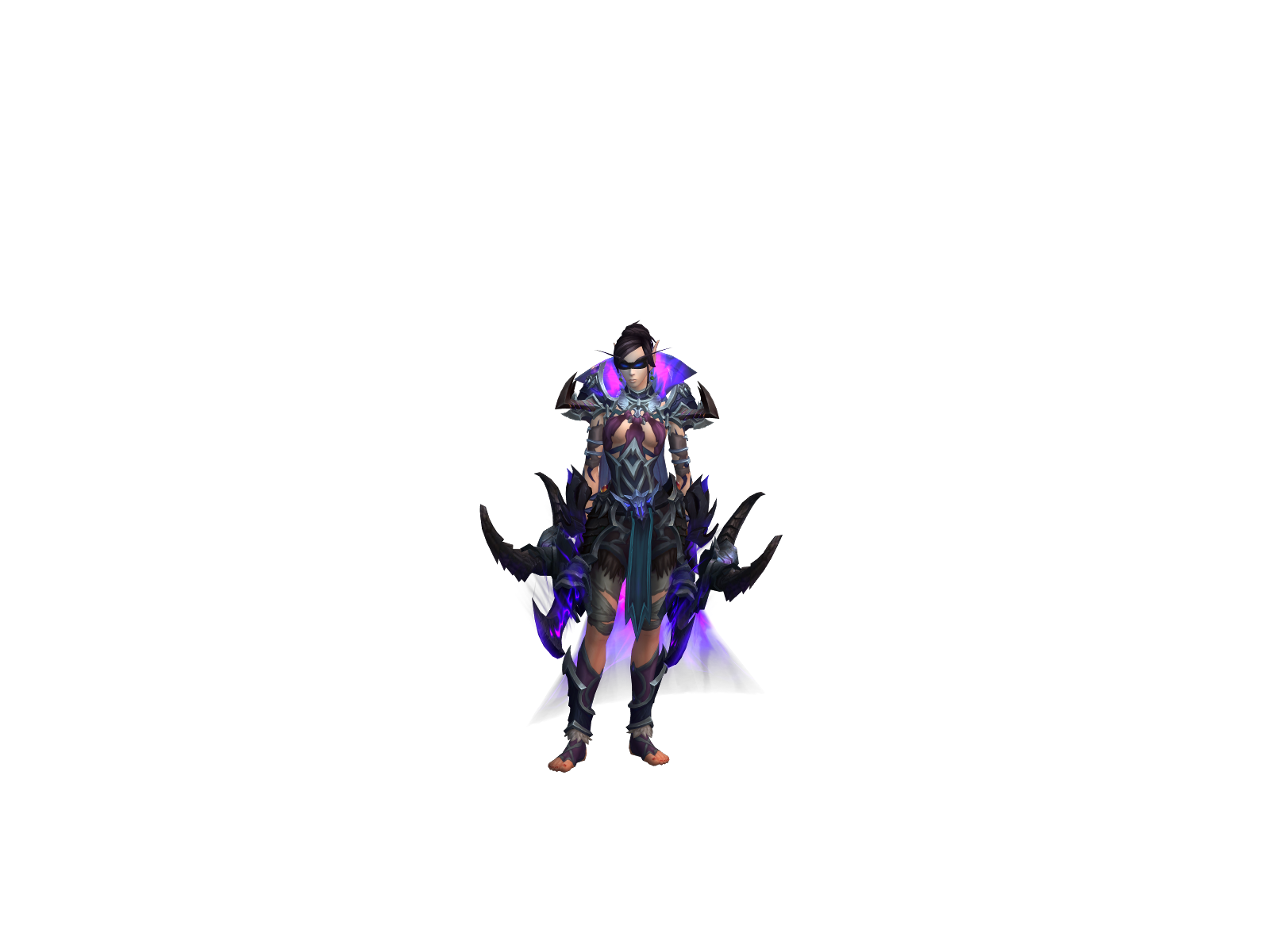 Shadownnow 3D character render
