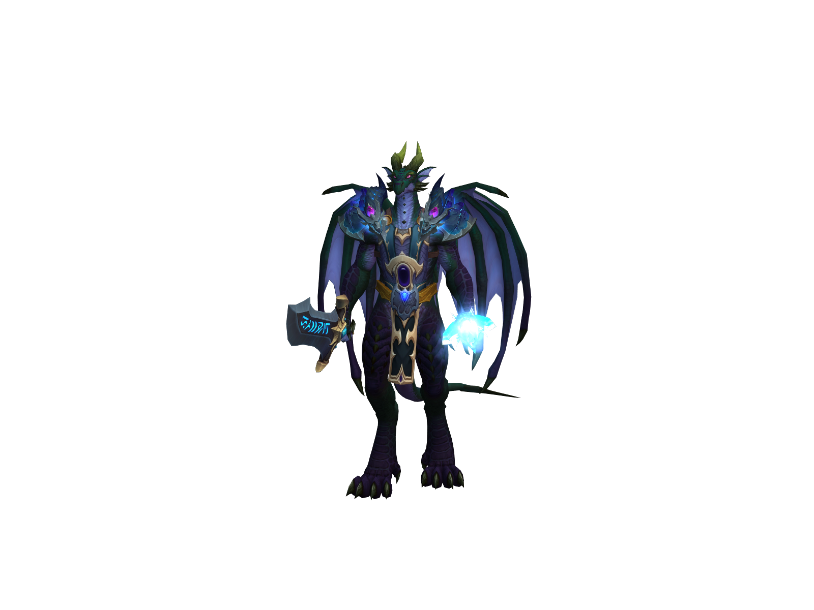 Dragondance 3D character render