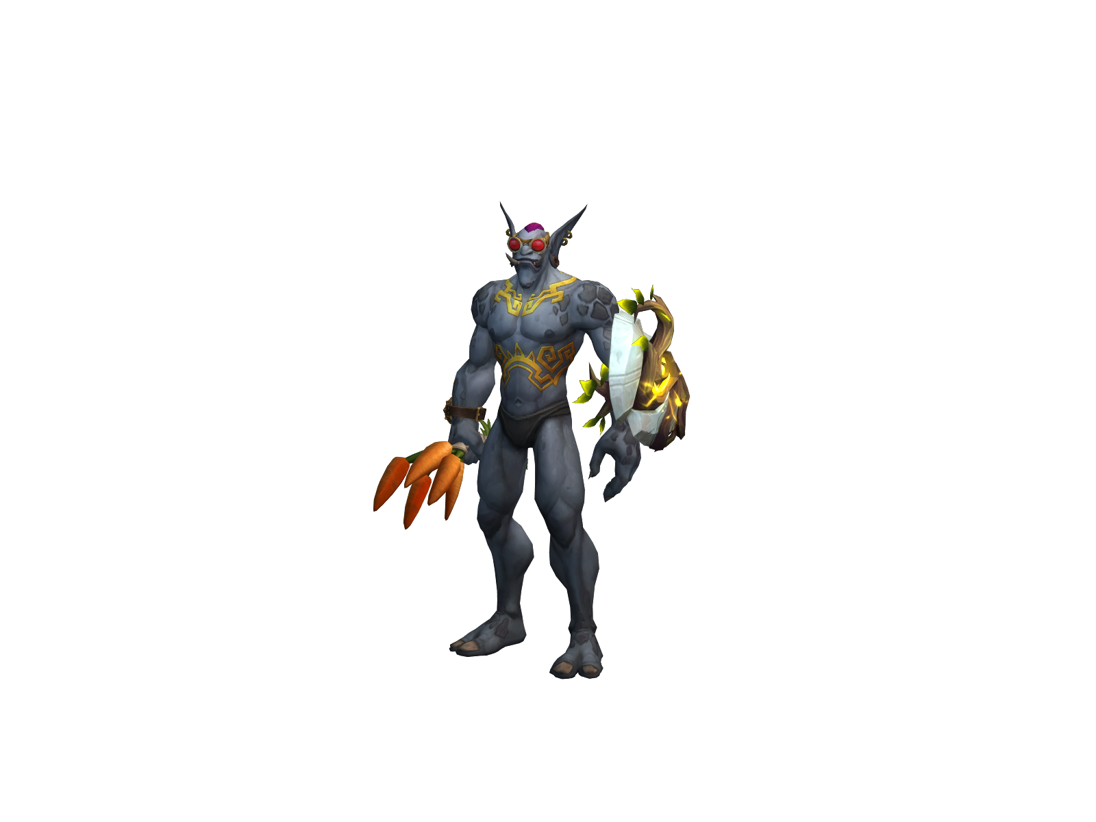 Bêcúdeapito 3D character render