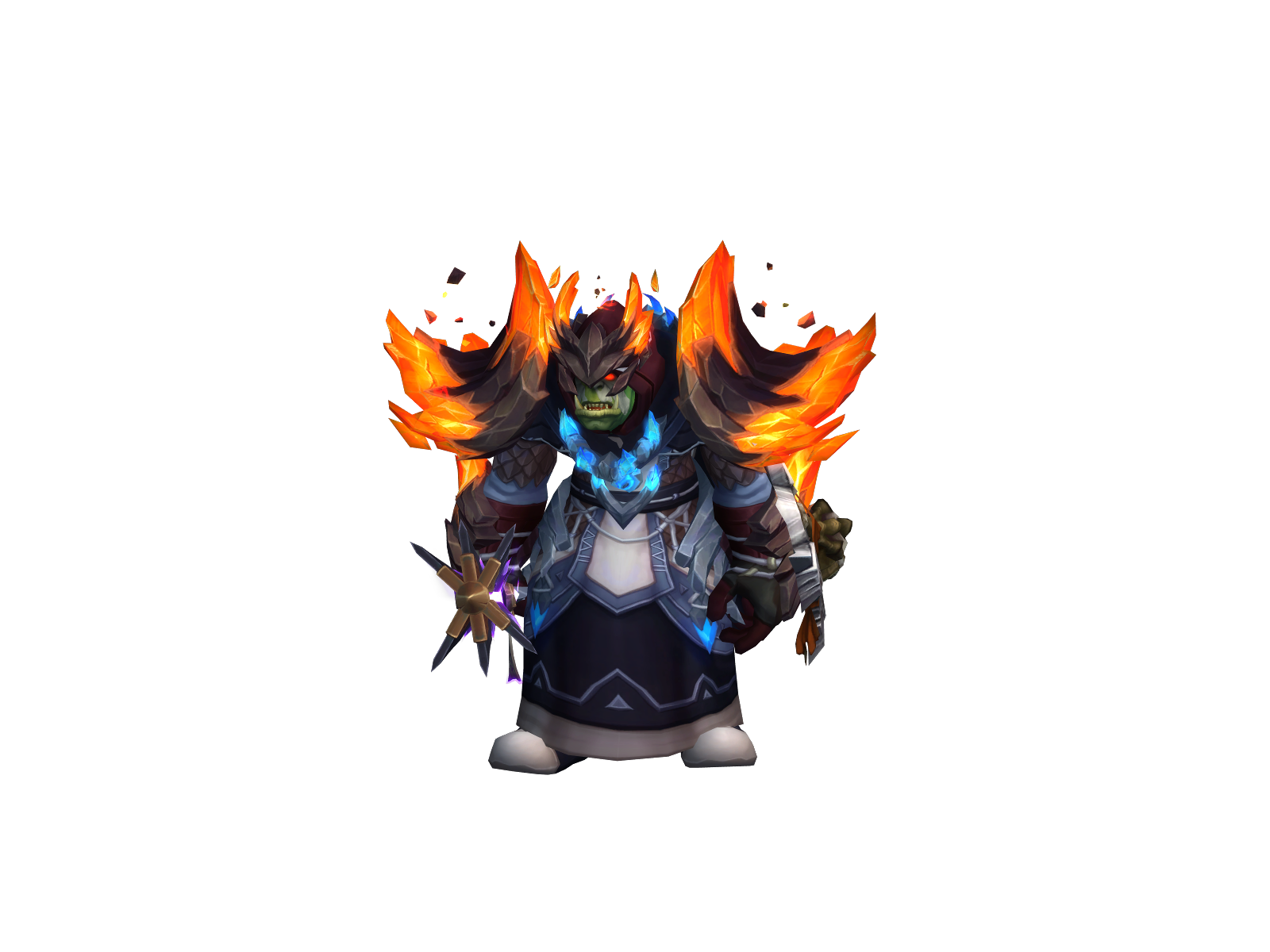 Lanceiro 3D character render