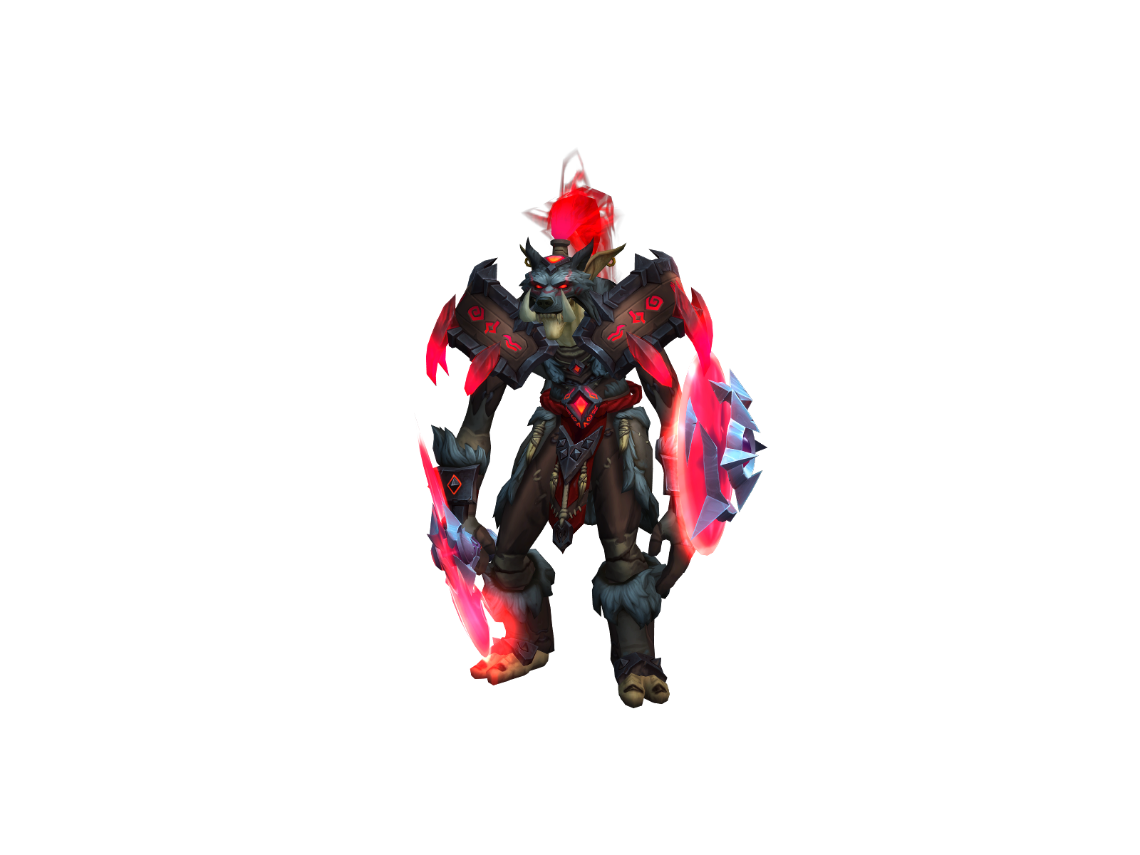 Verskeie 3D character render