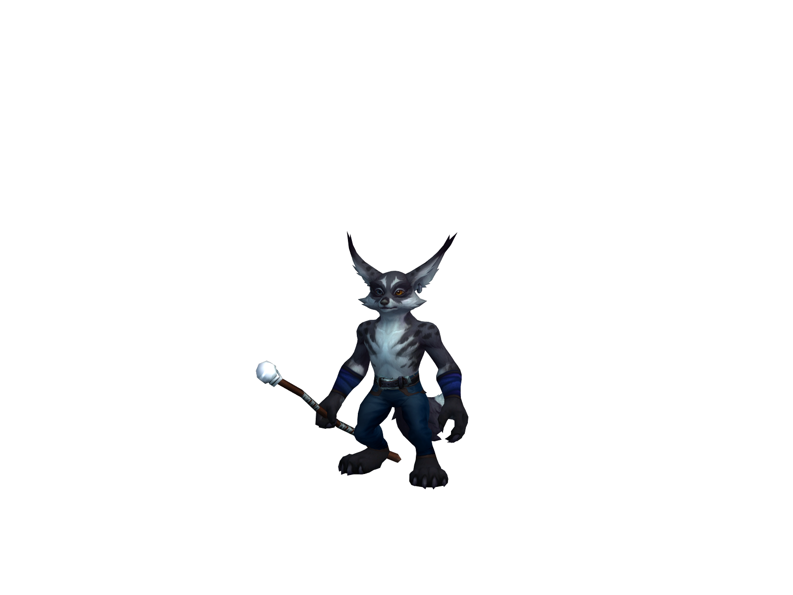 Panicast 3D character render