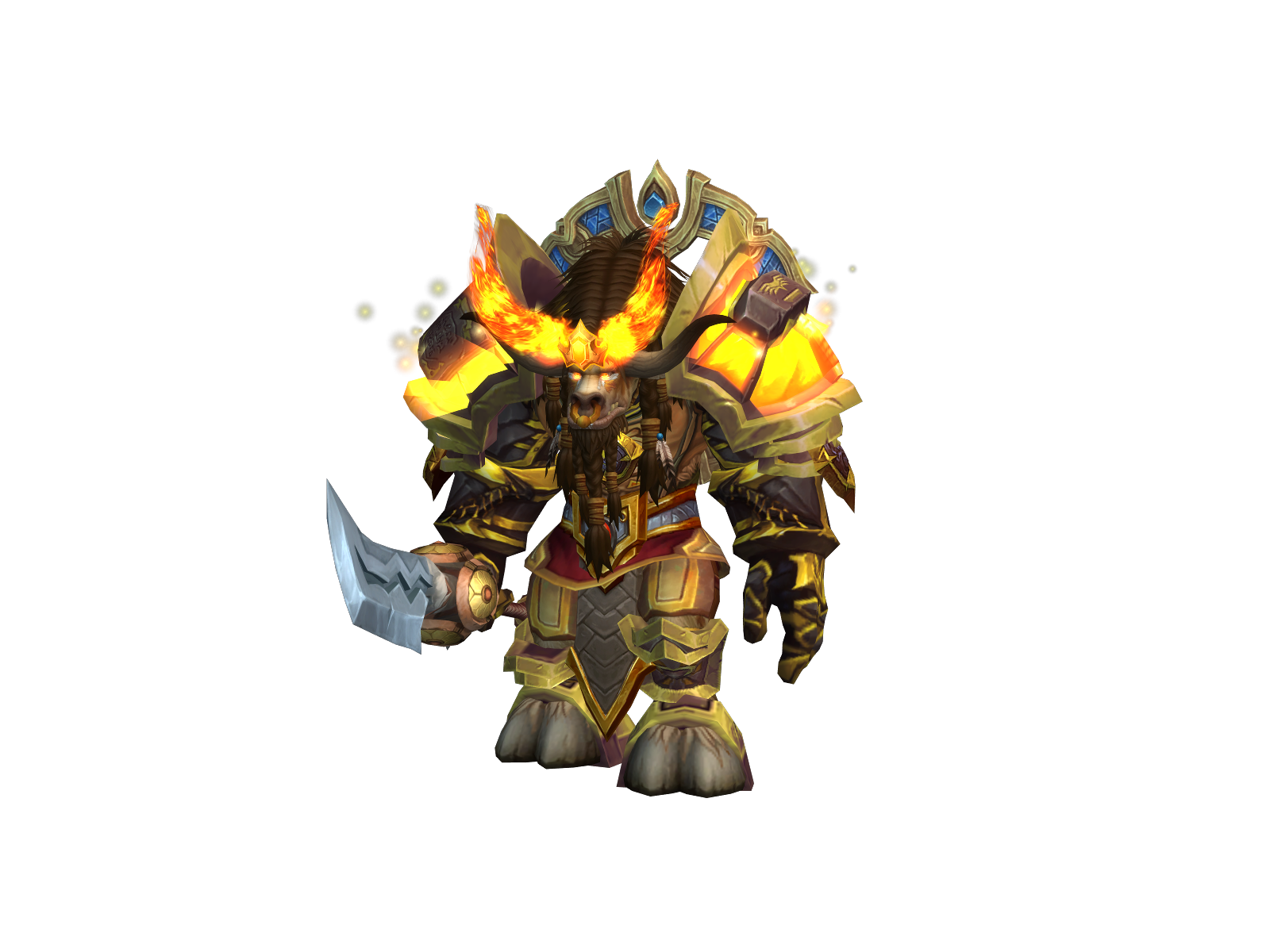 Boiarmado 3D character render