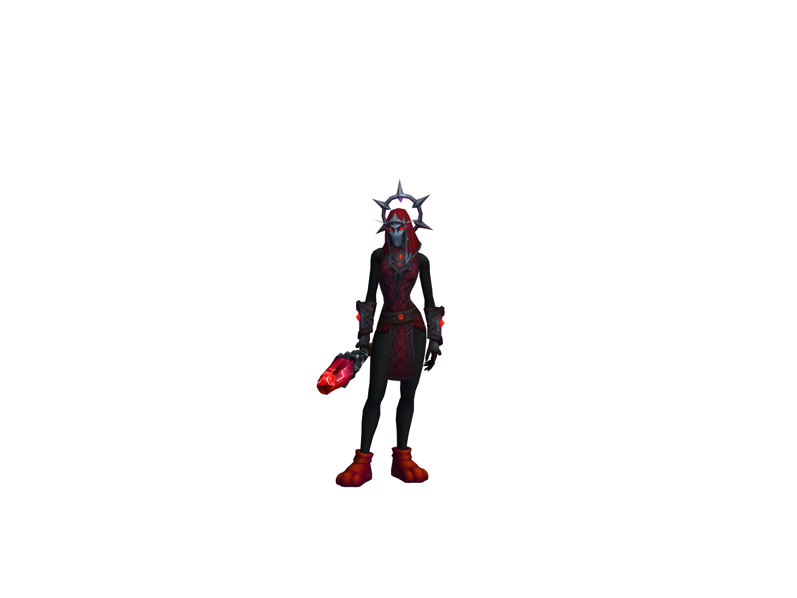 Mellerwine 3D character render