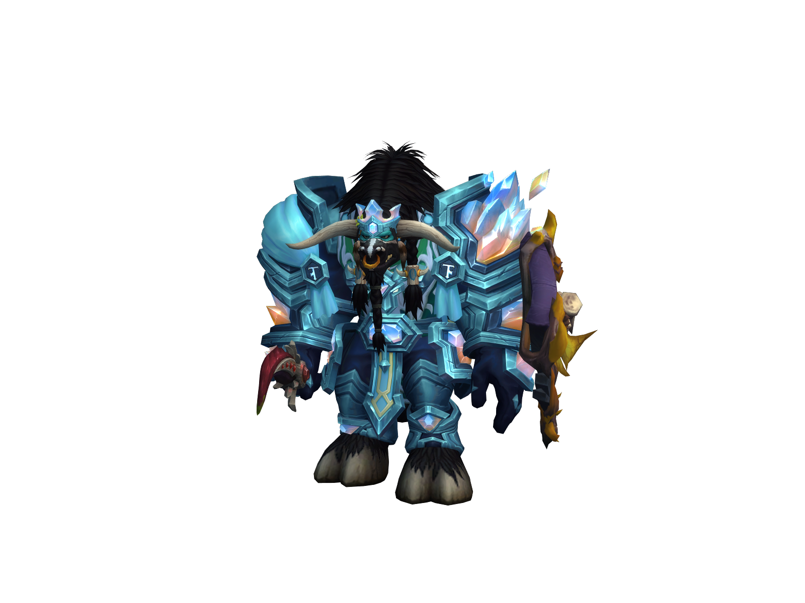 Araagons 3D character render