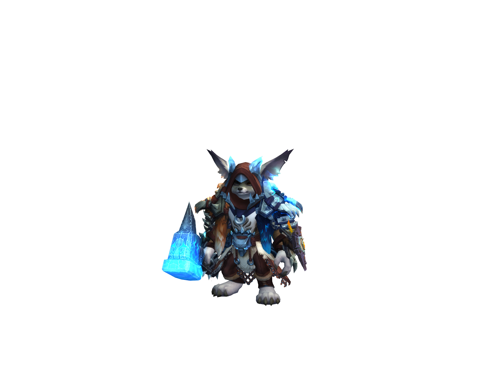 Pumbafox 3D character render