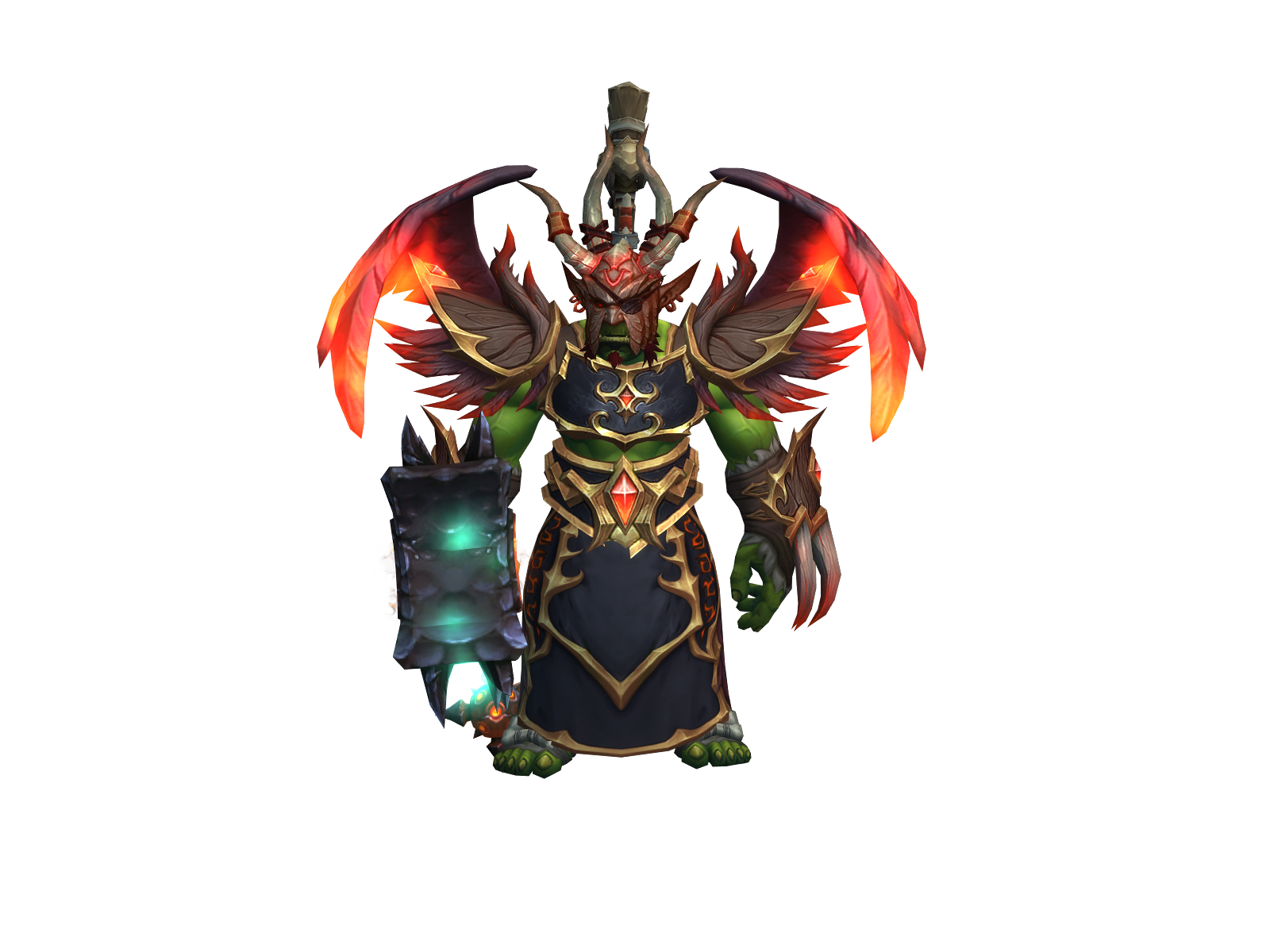 Ankkaros 3D character render