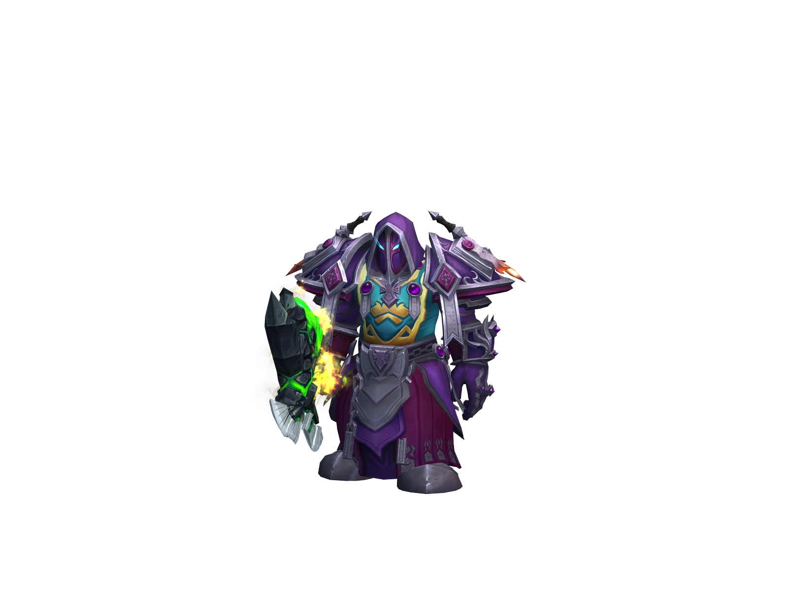 Ladinopir 3D character render