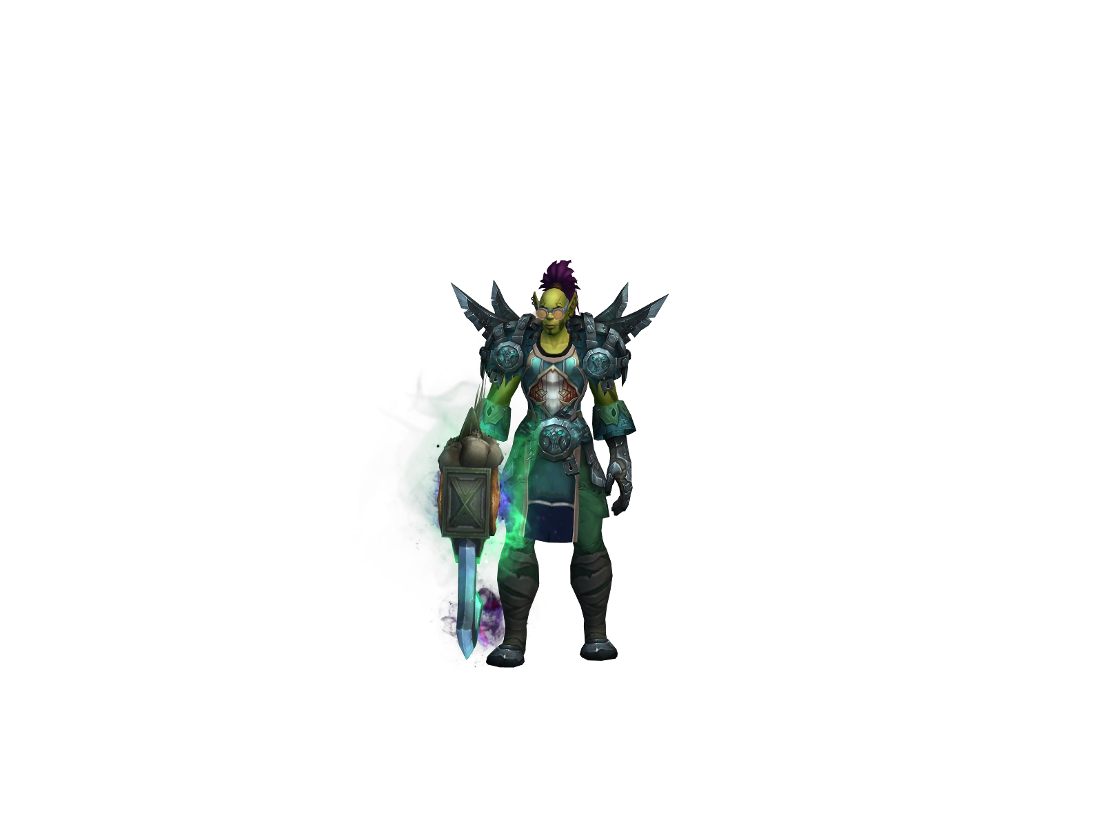 Rabelock 3D character render