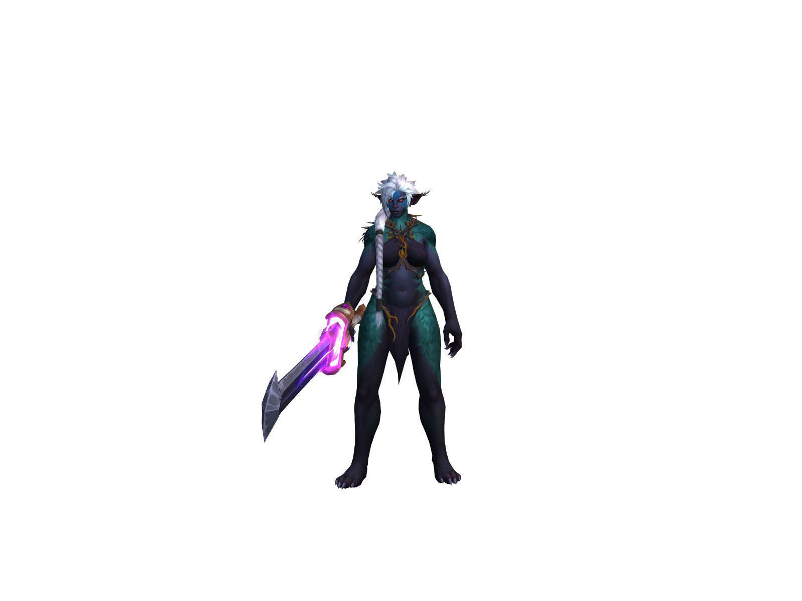 Midniigth 3D character render