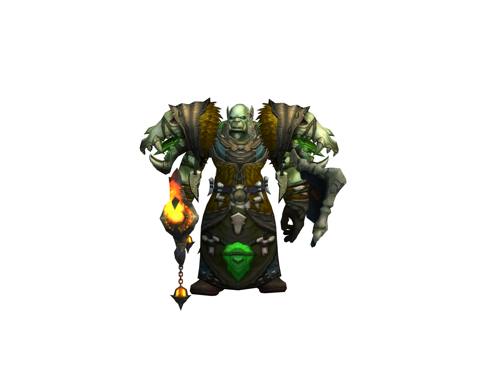 Nindraka 3D character render