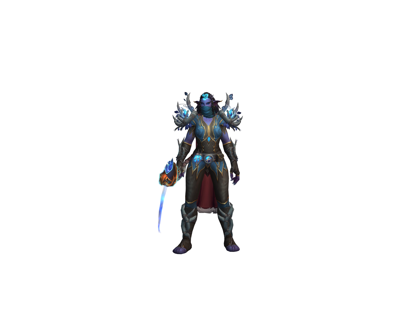 Mallöry 3D character render
