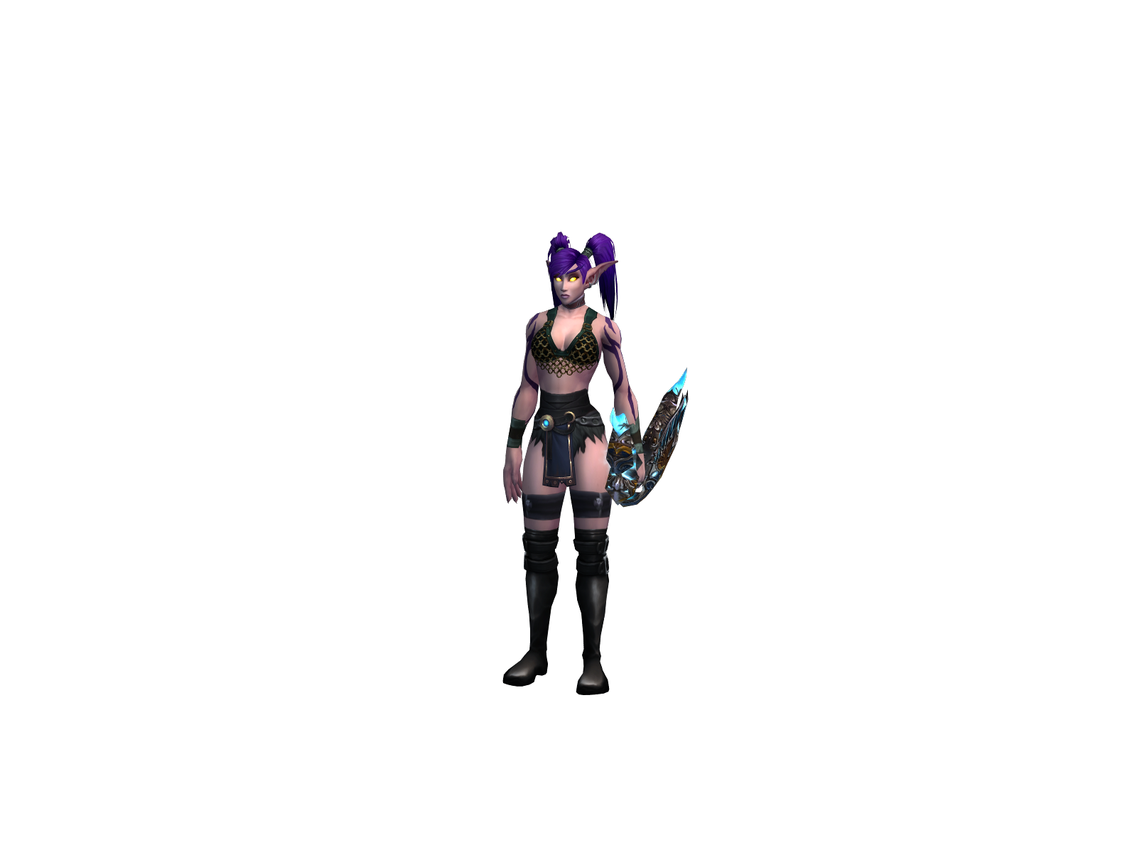 Brixton 3D character render