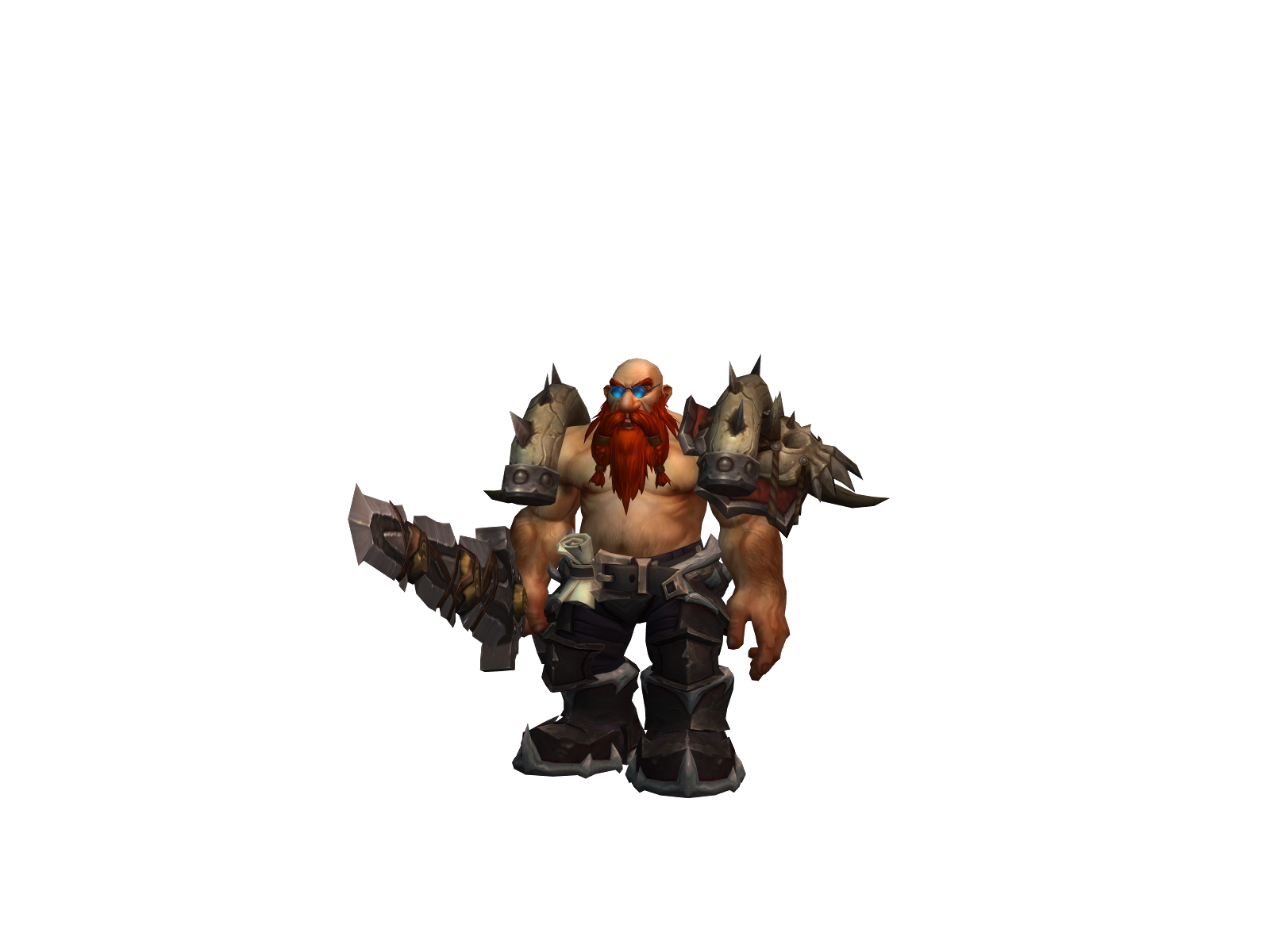 Crowz 3D character render