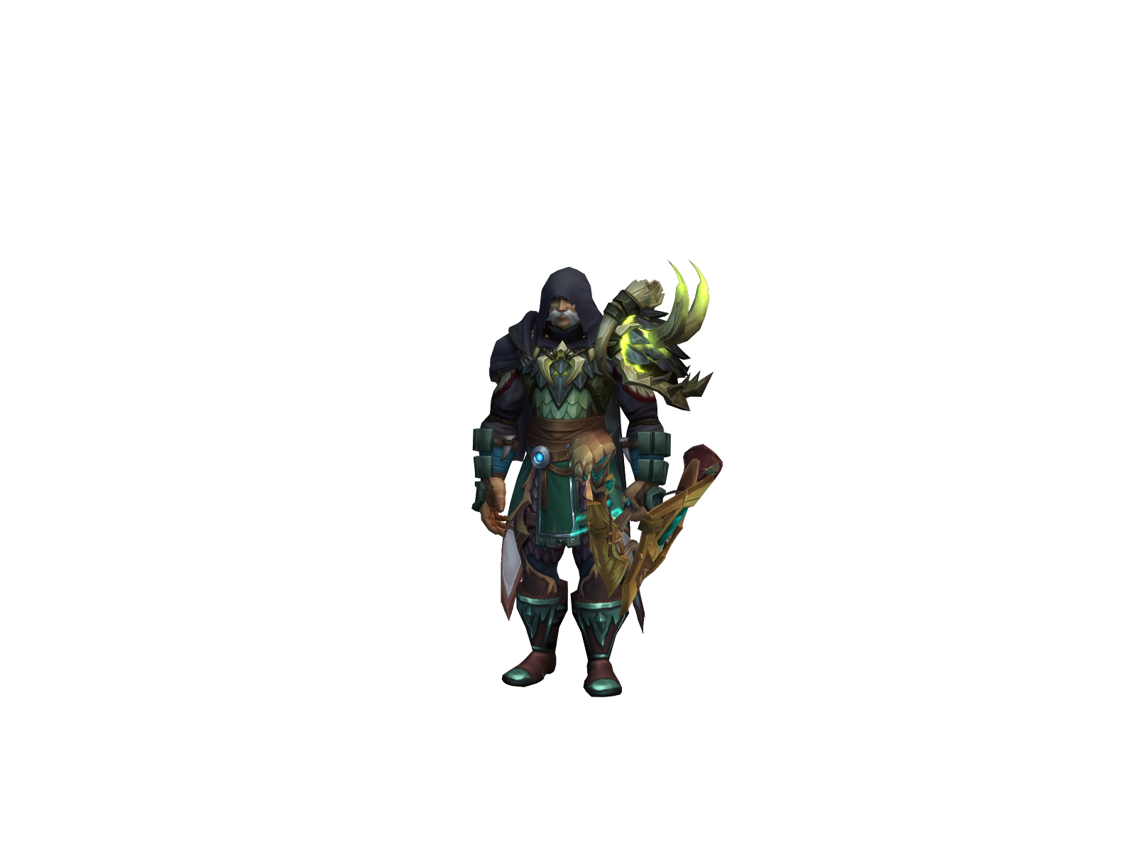 Daheer 3D character render
