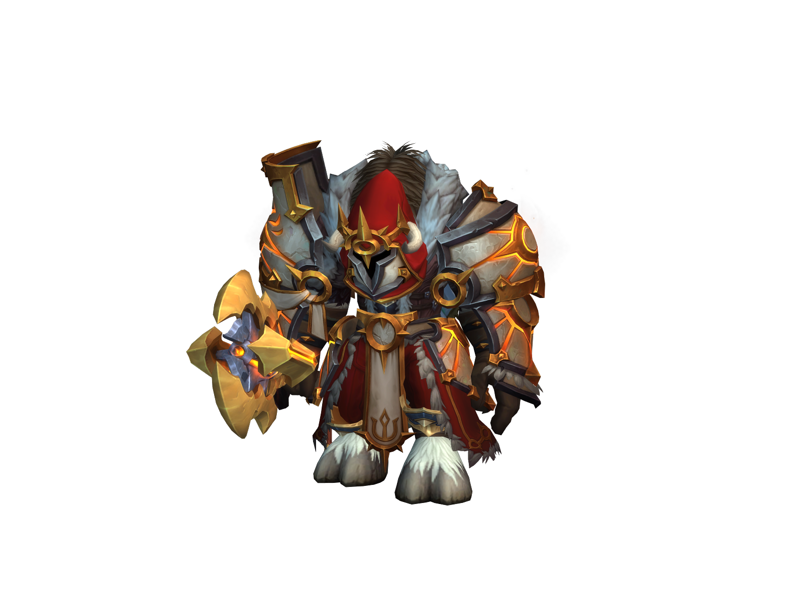 Hákauren 3D character render
