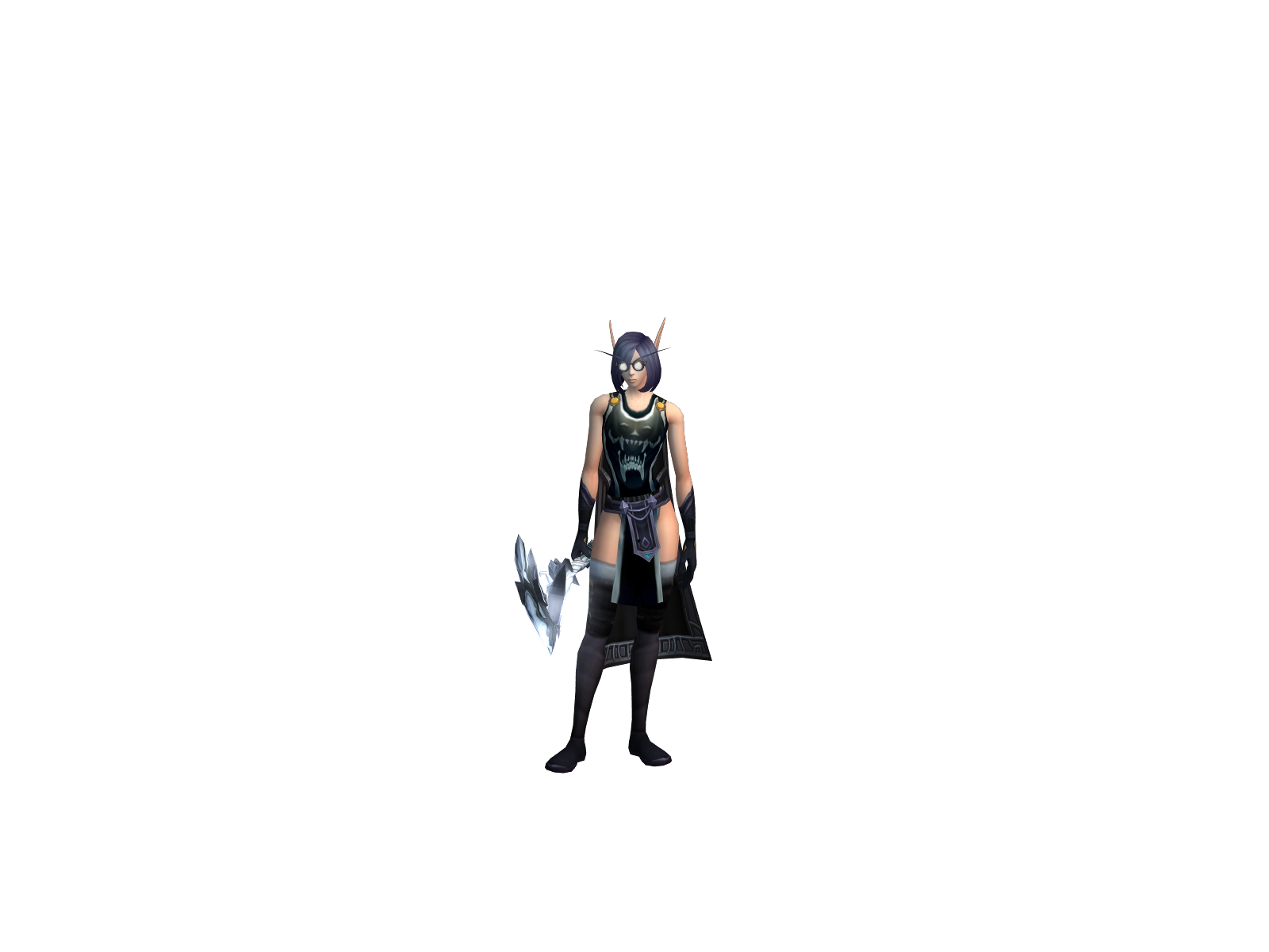 Pequenaerva 3D character render
