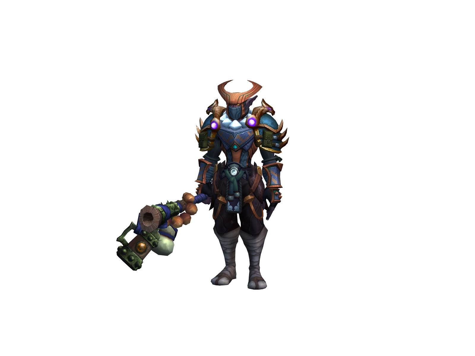 Qiyaro 3D character render