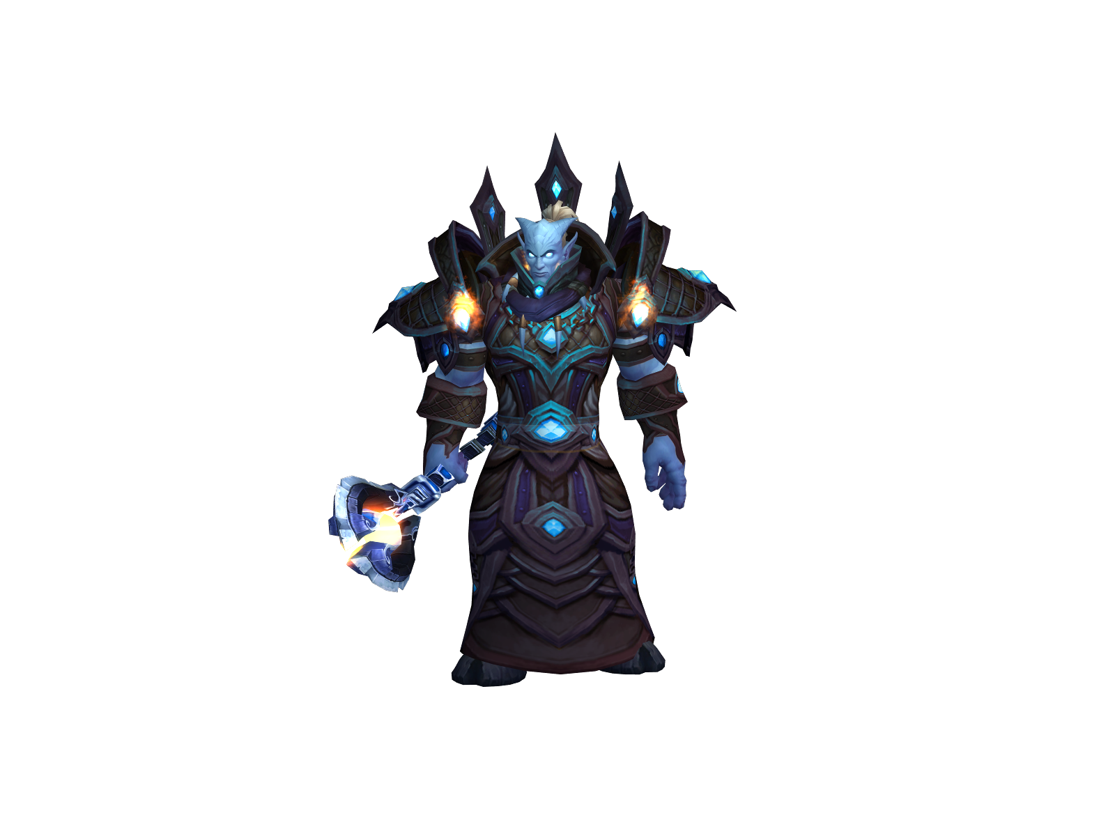 Straúss 3D character render