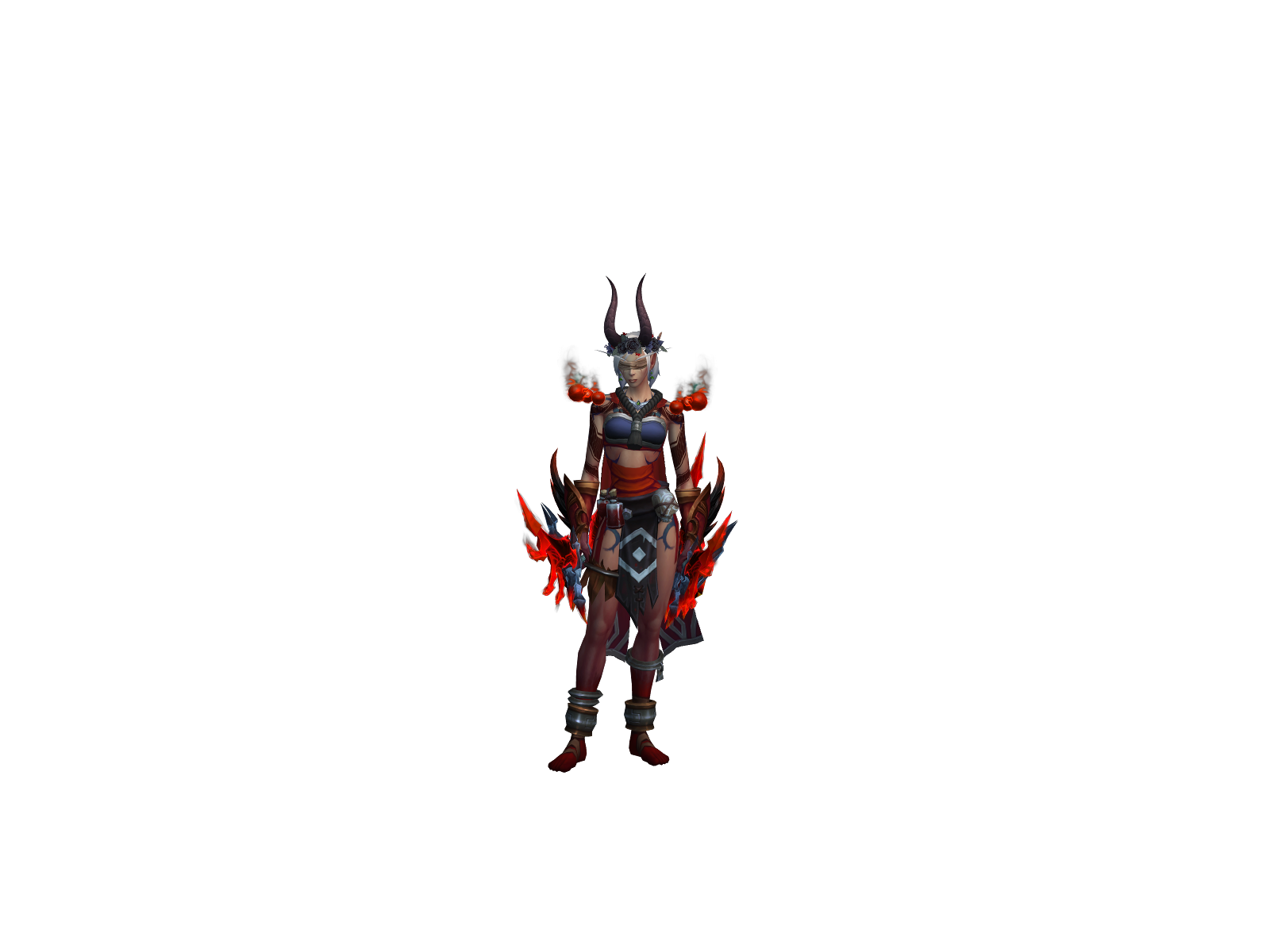 Ræf 3D character render