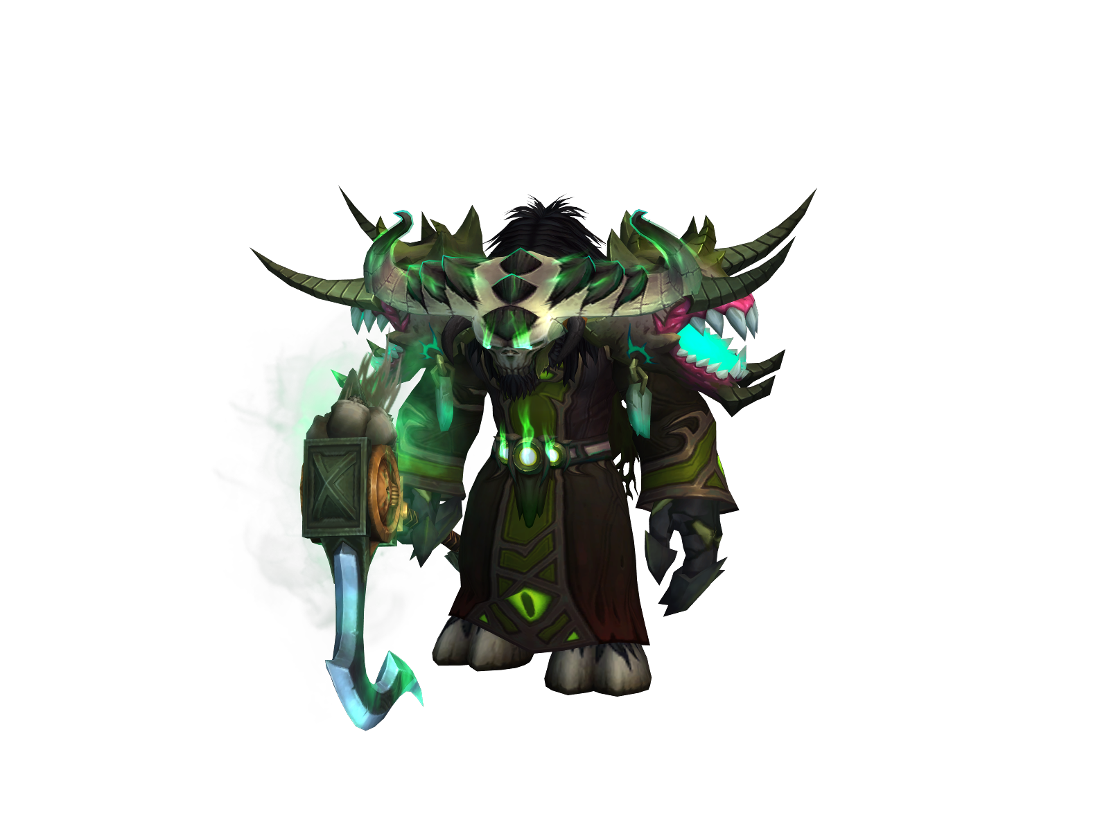 Tourog 3D character render