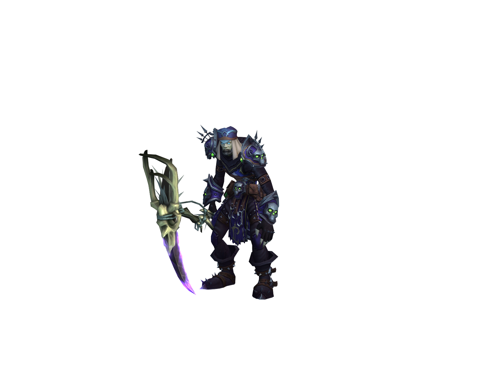 Mørganis 3D character render