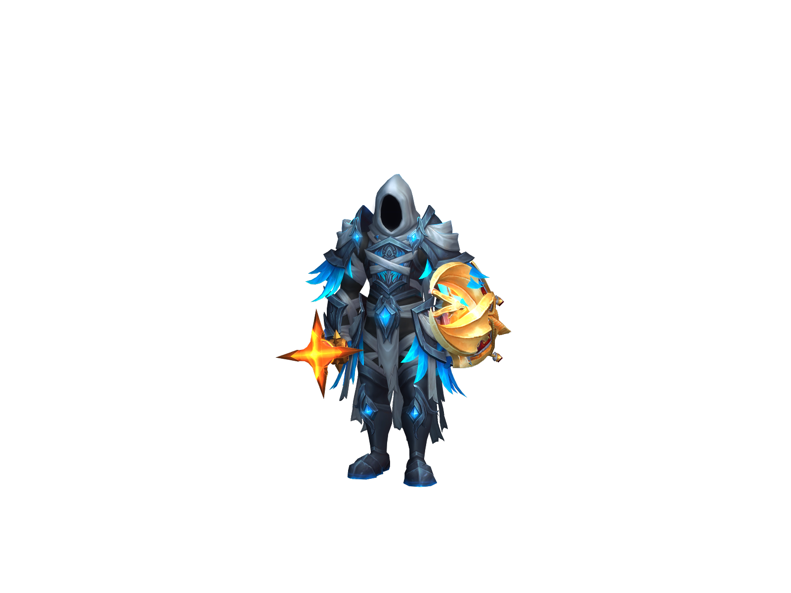 Wäne 3D character render