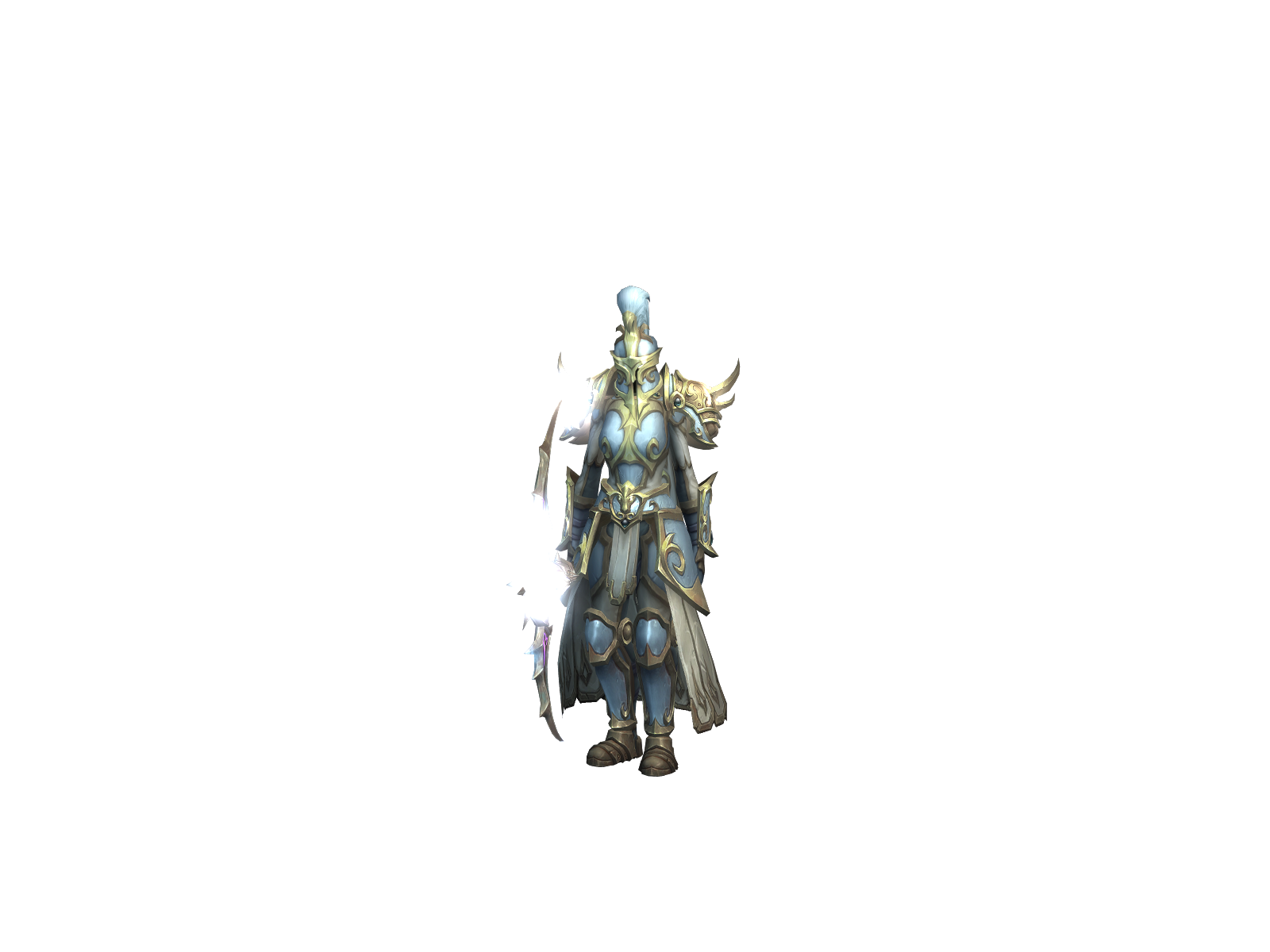 Retis 3D character render