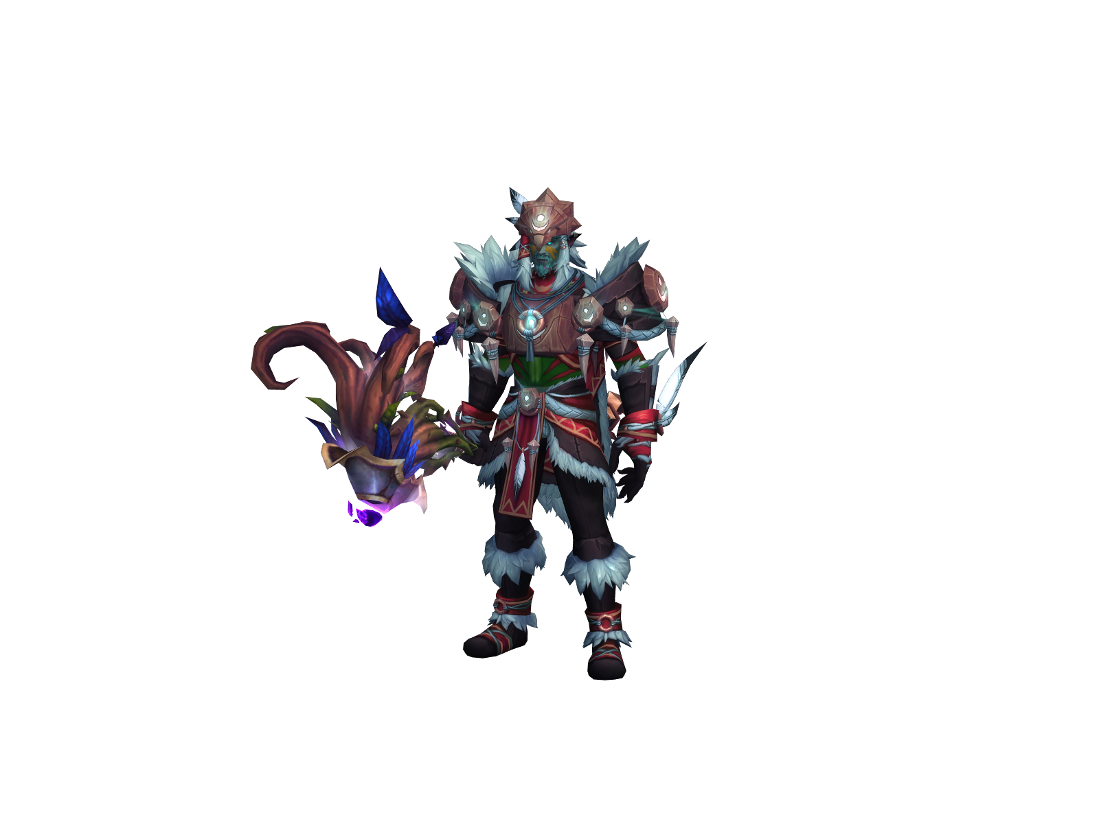 Windú 3D character render