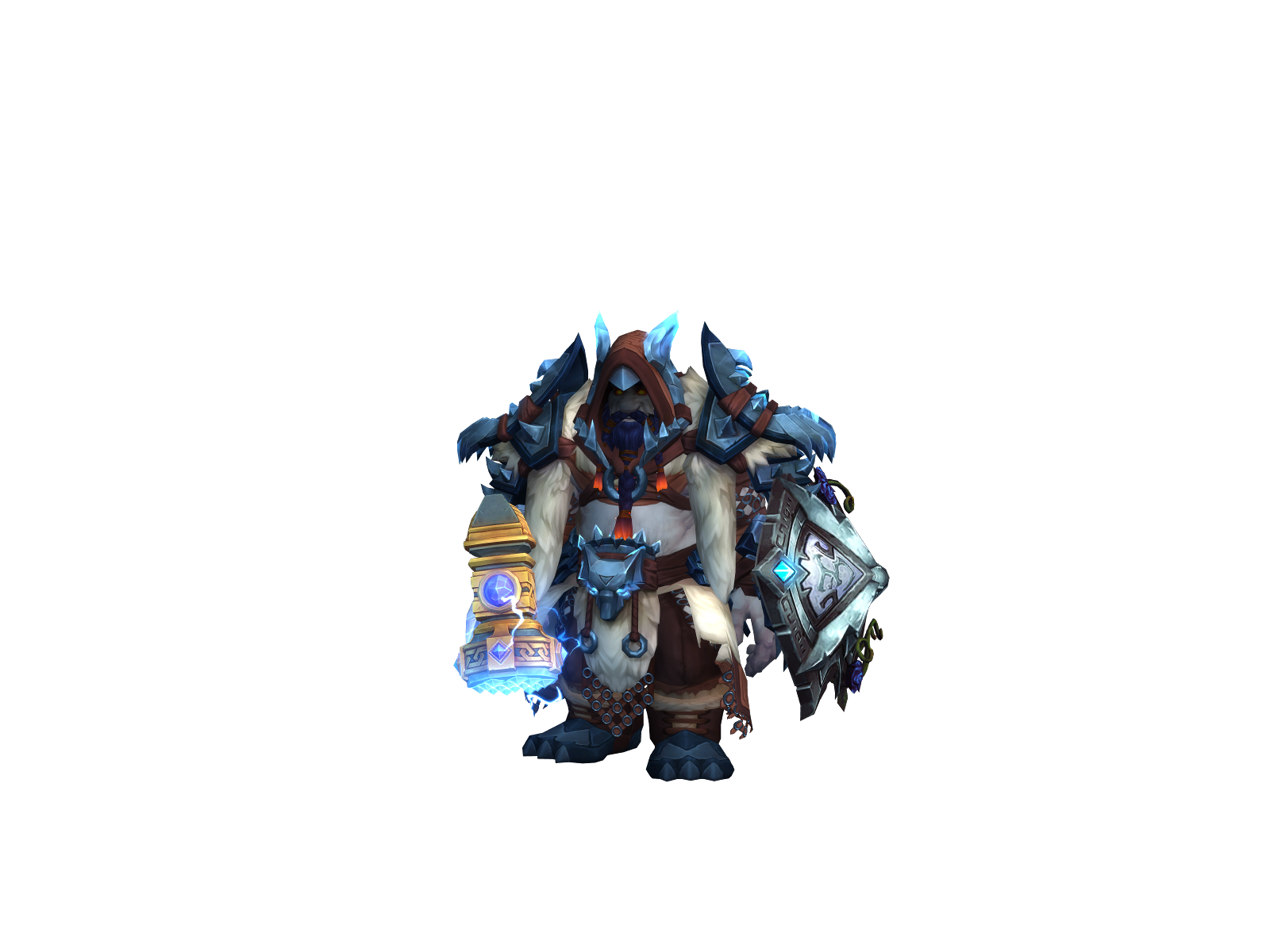 Aquílés 3D character render