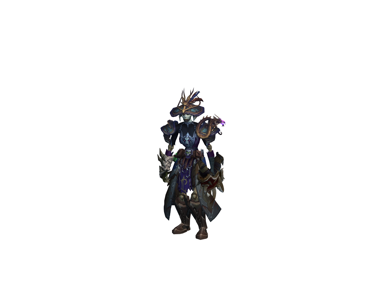 Rabhaslisa 3D character render