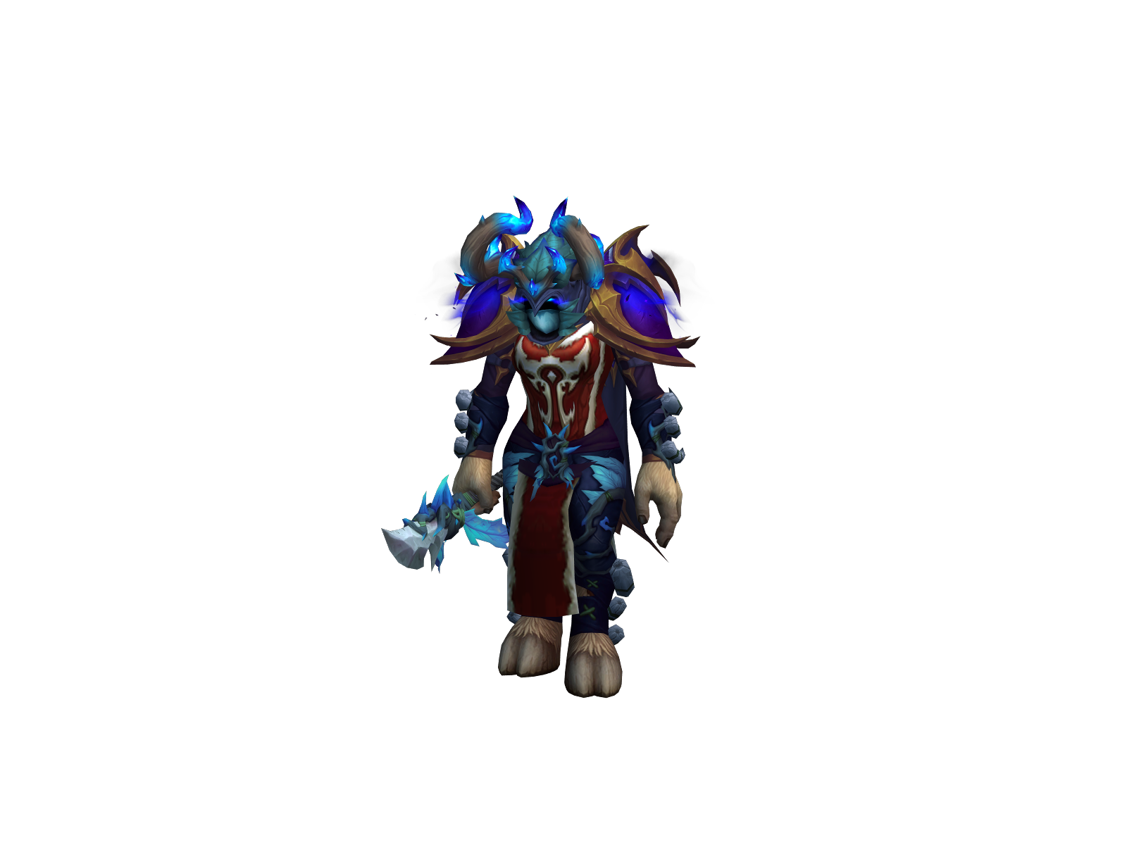 Curkma 3D character render