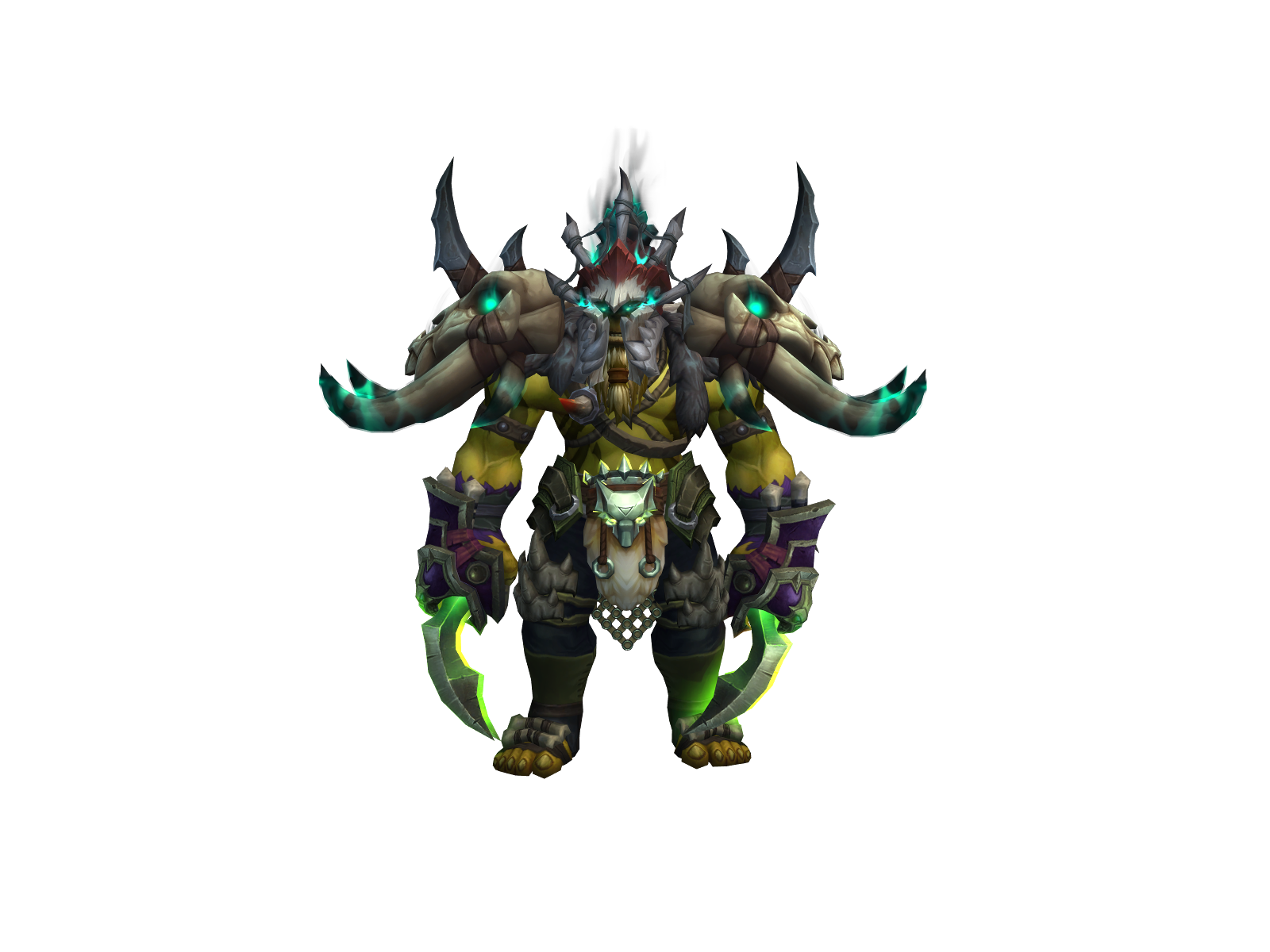 Atabitris 3D character render