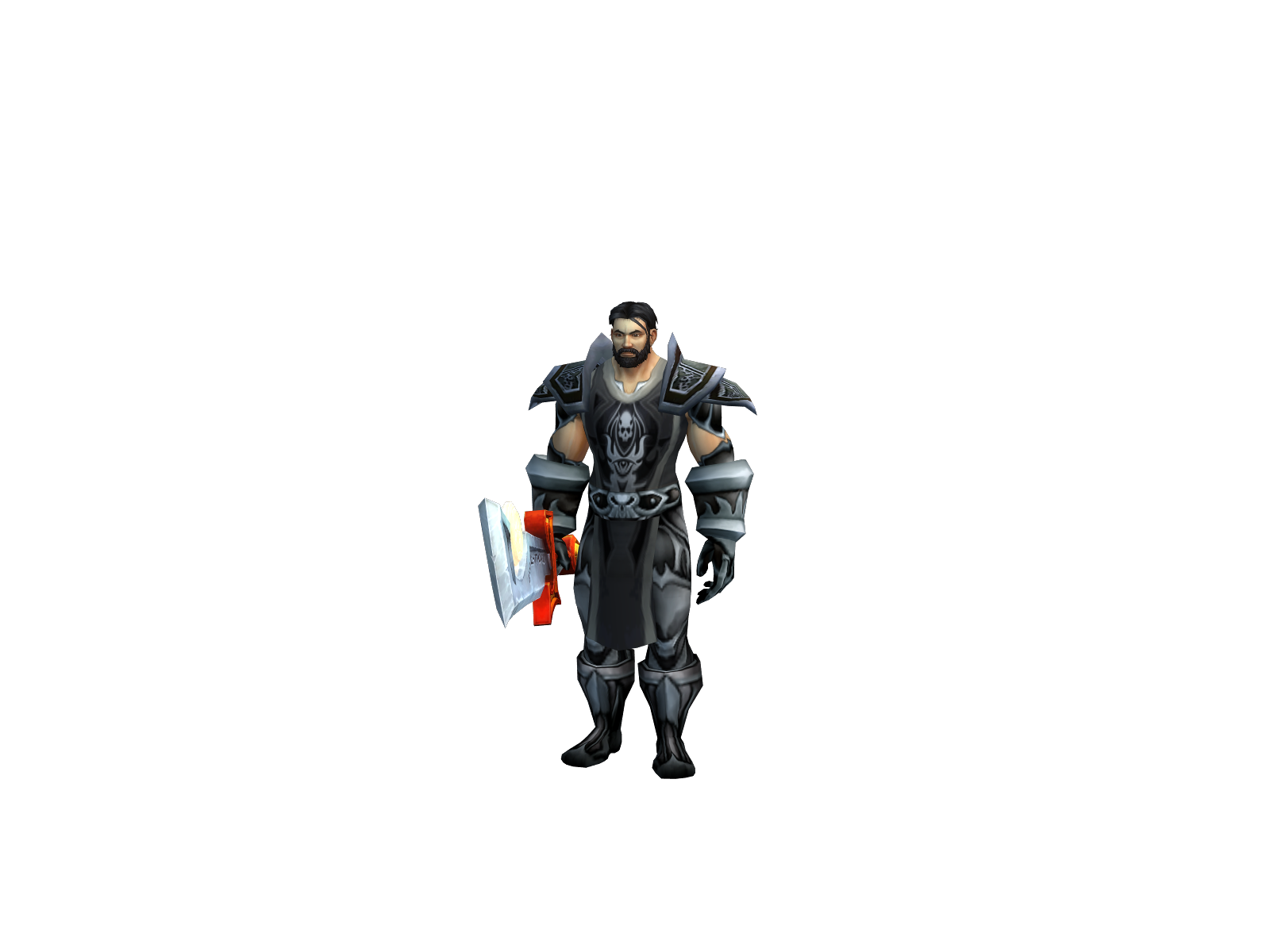Løydvort 3D character render