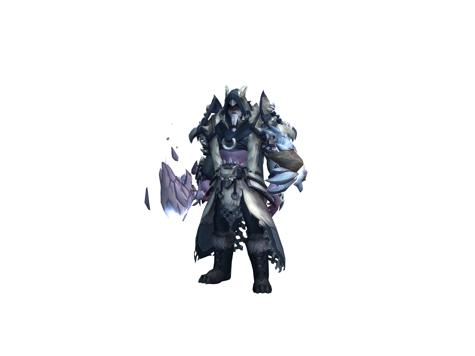Kürøro 3D character render